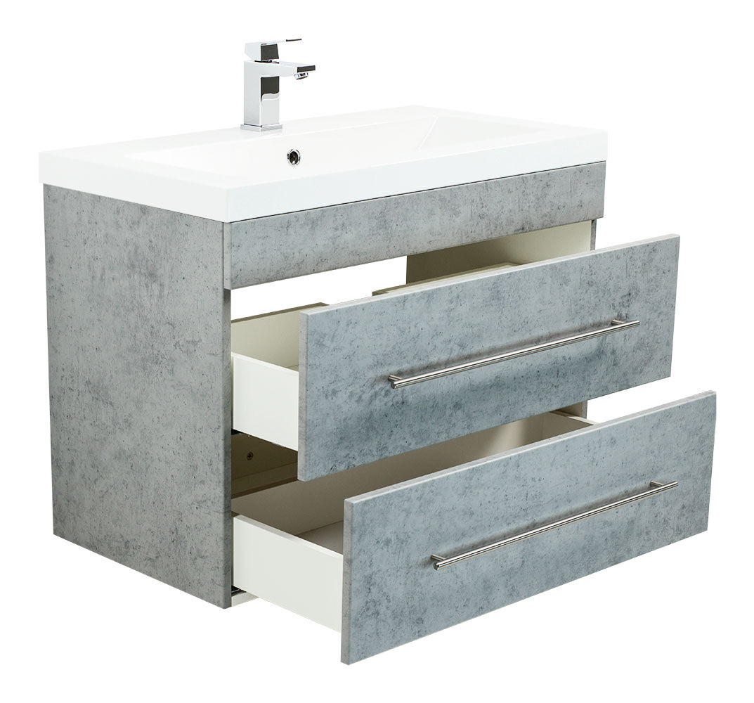 Badmöbel Infinity 850 SoftClose anthrazit