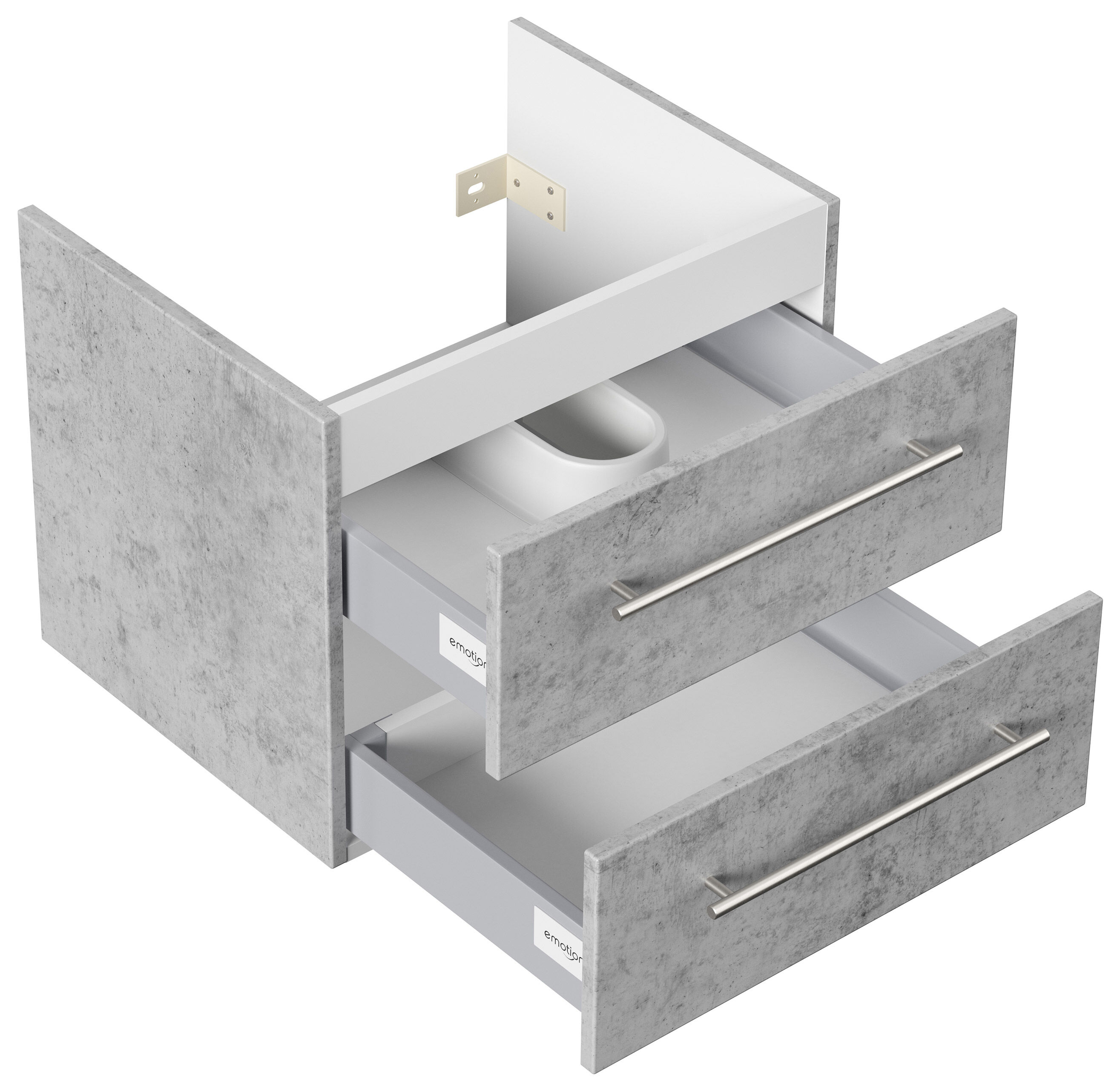 Unterschrank für Subway 2.0 60 cm beton