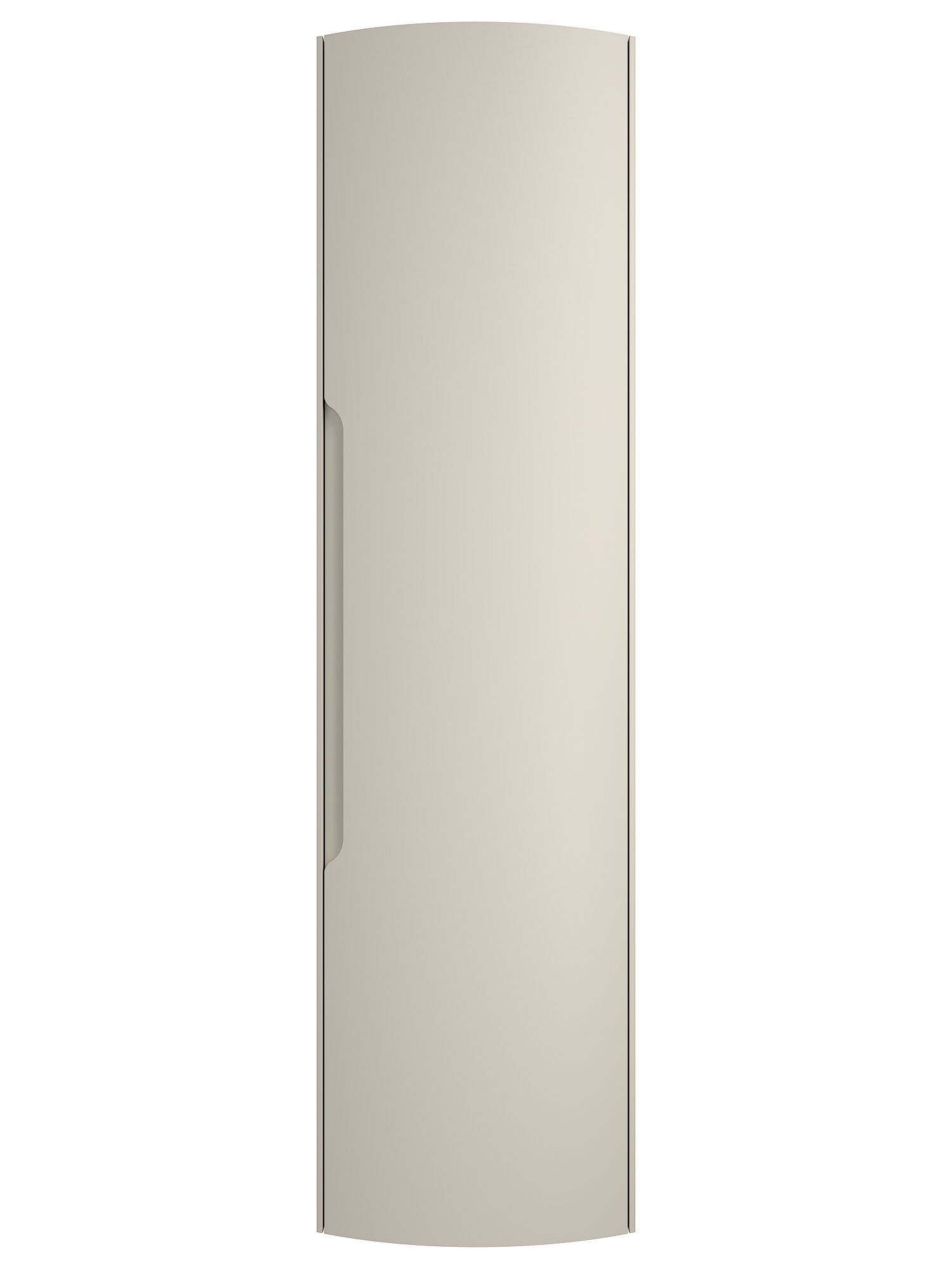 Badmöbel Set Riva 3tlg. 80 cm mit Spiegelschrank montiert kaschmir matt