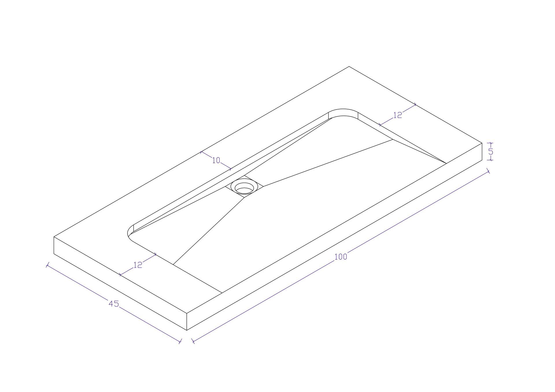 Badmöbel Marmor Carrara White Damo 100 cm ohne Hahnloch SoftClose weiß hochglanz