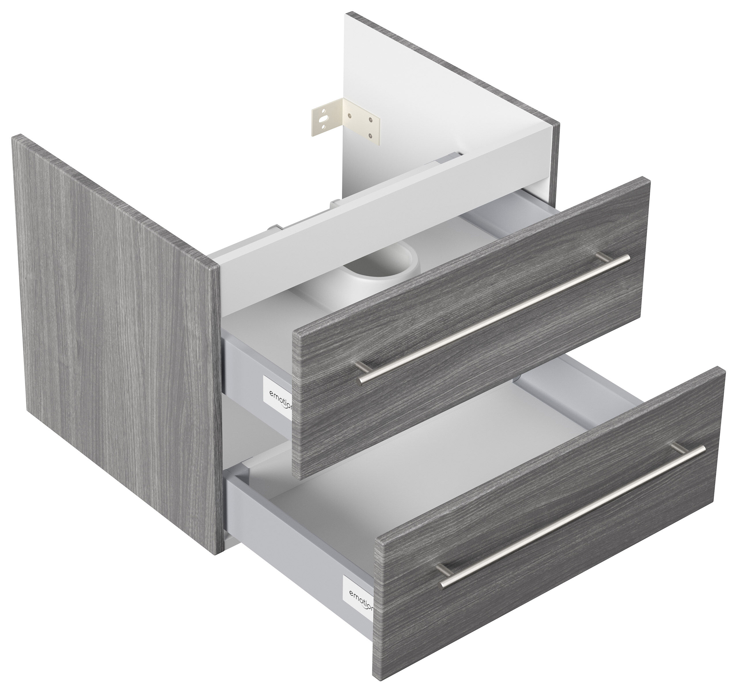 Unterschrank für Avento 65 cm SoftClose schwarz