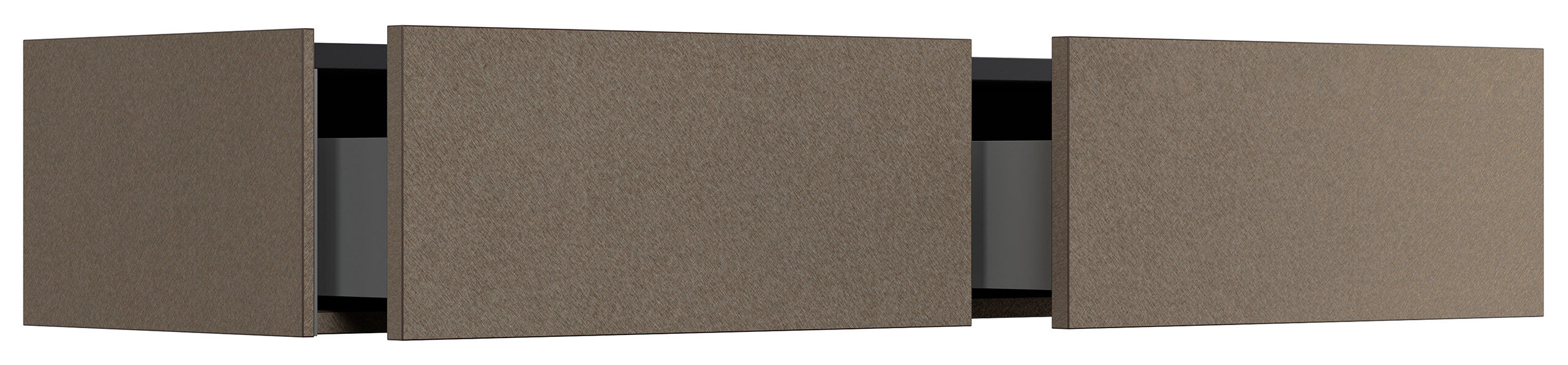 Garderobe Blu-XL 4 tlg Paneel Konsole Softclose Spiegel 30 Paar Sand