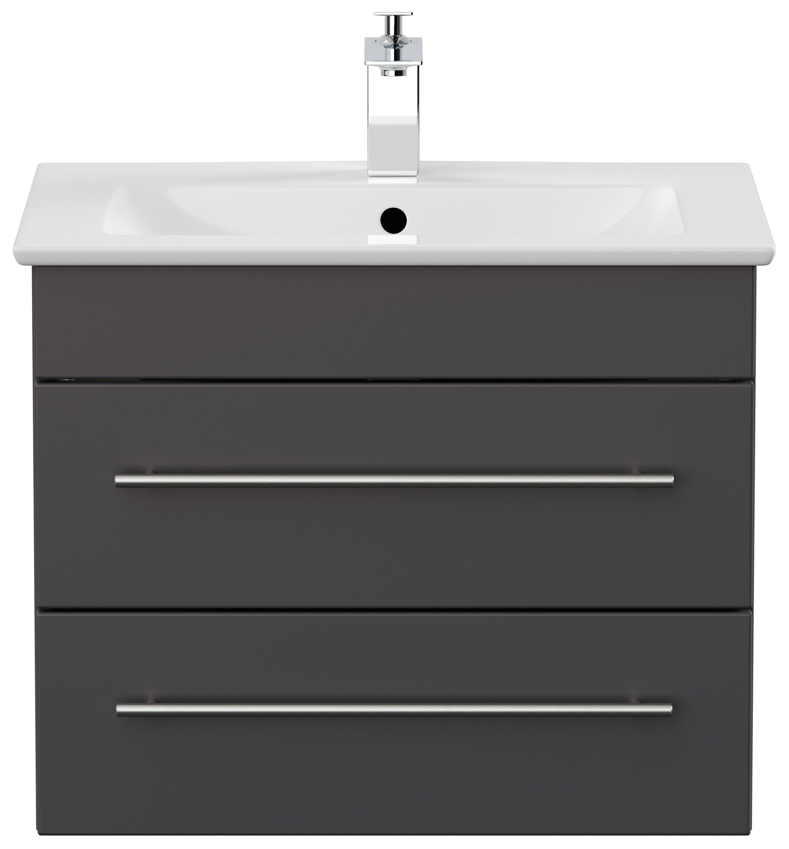 Badmöbel mit Villeroy & Boch Venticello Waschbecken 65 cm anthrazit