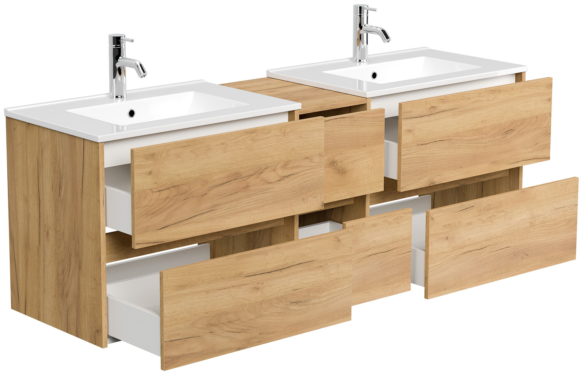 Badmöbelset Taifun 170cm eiche gold