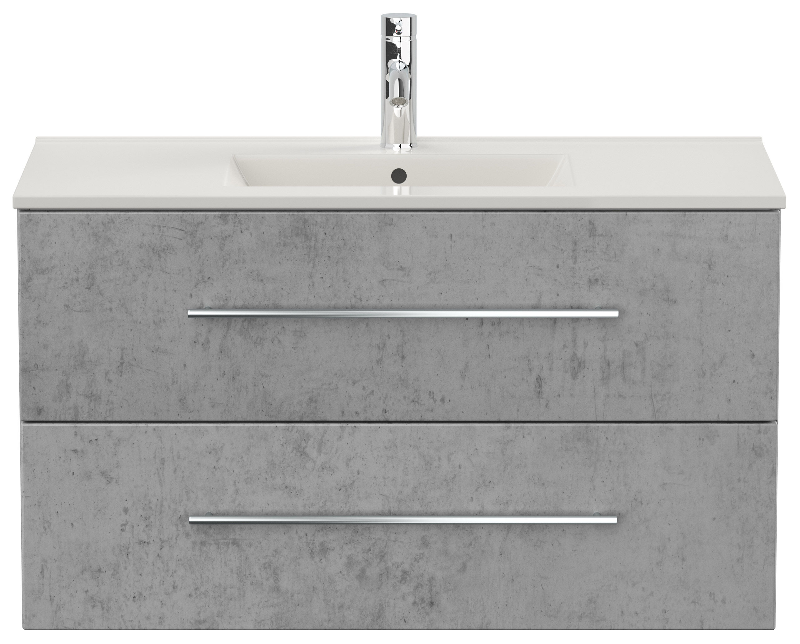 Badmöbel Firenze 100 SoftClose weiss hochglanz