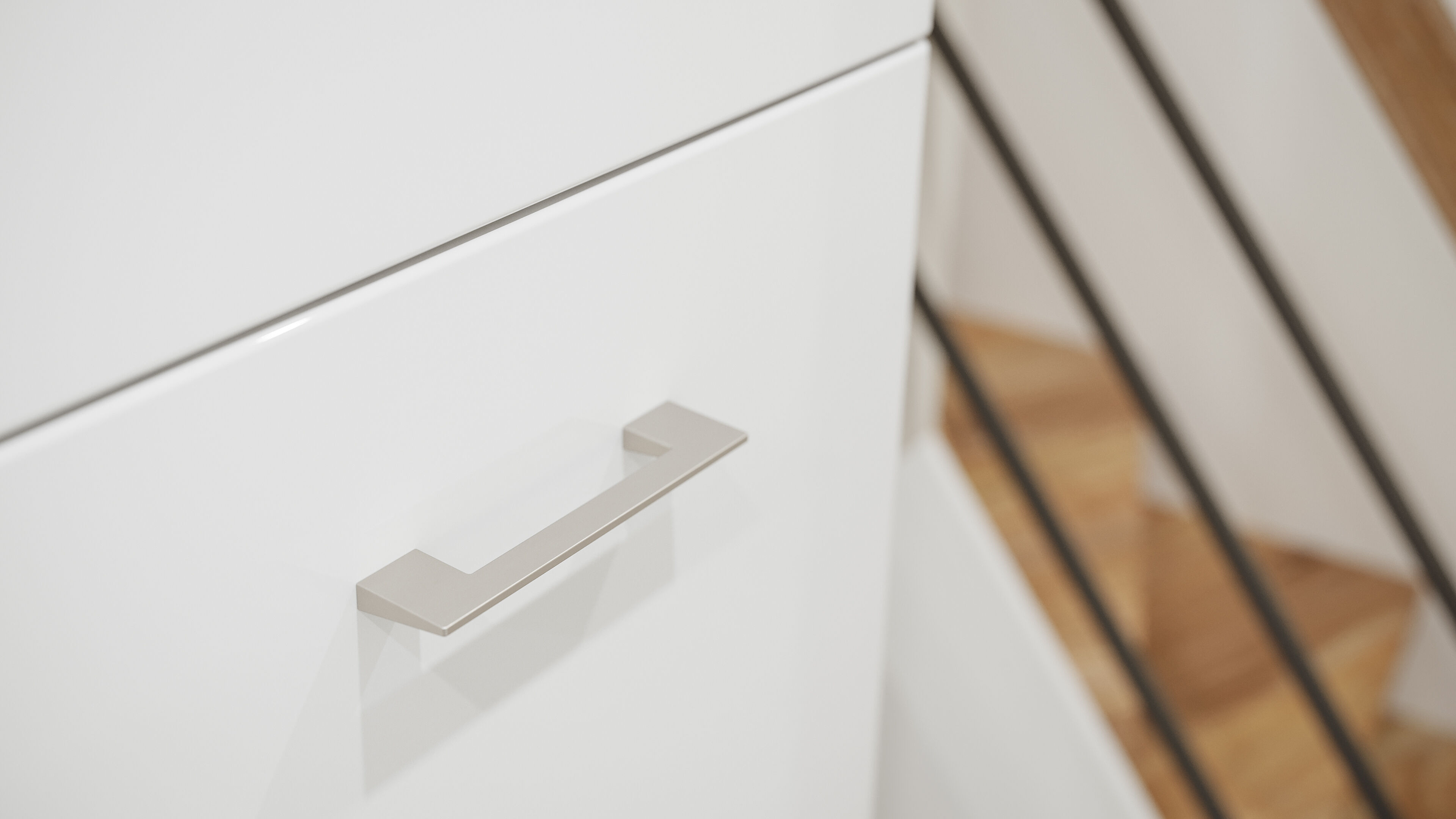 Garderobe Set 012 Buffalo 2 tlg Schuhschrank 4 Klappen 16 Paar Weiss-Weiss Hgl