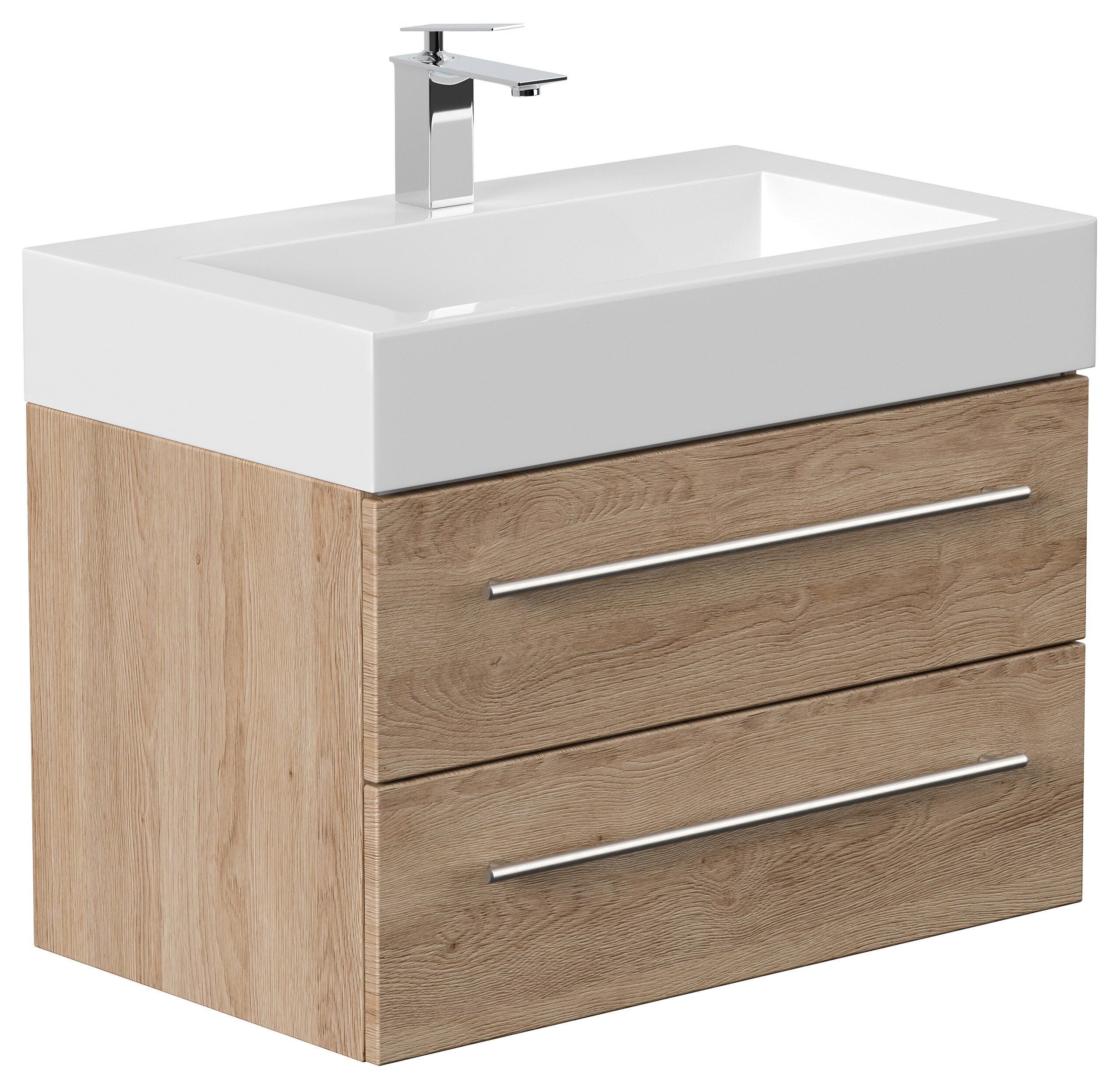 Badmöbel Design 750 eiche hell