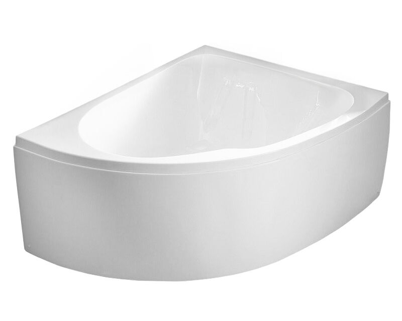 Langeckige Badewanne Royal 160x125 links 