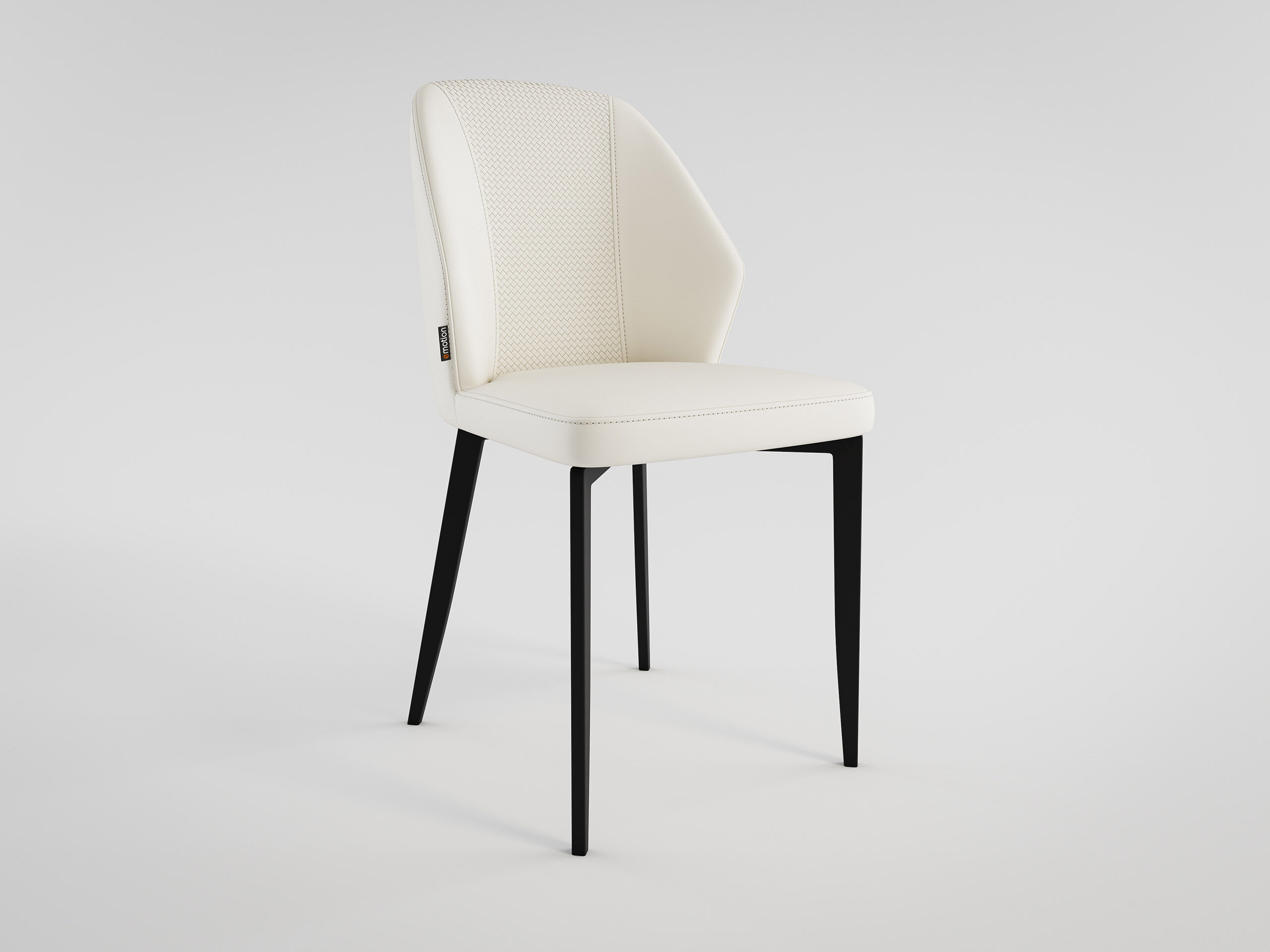 Esstisch Set FLORINT 180 schwarze Keramikplatte mit 6 Stühlen Kunstleder