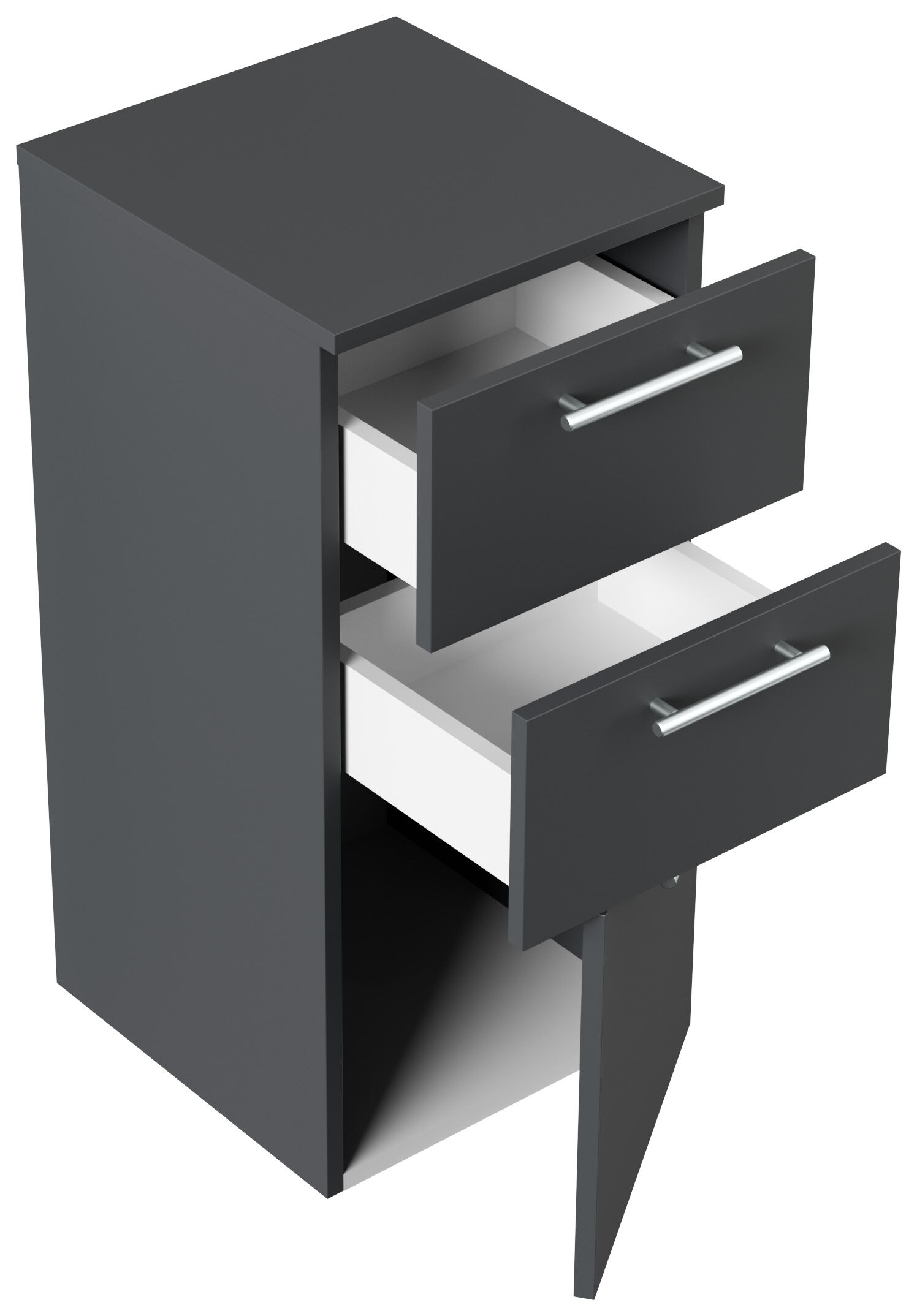 Midischrank 75cm eiche gold