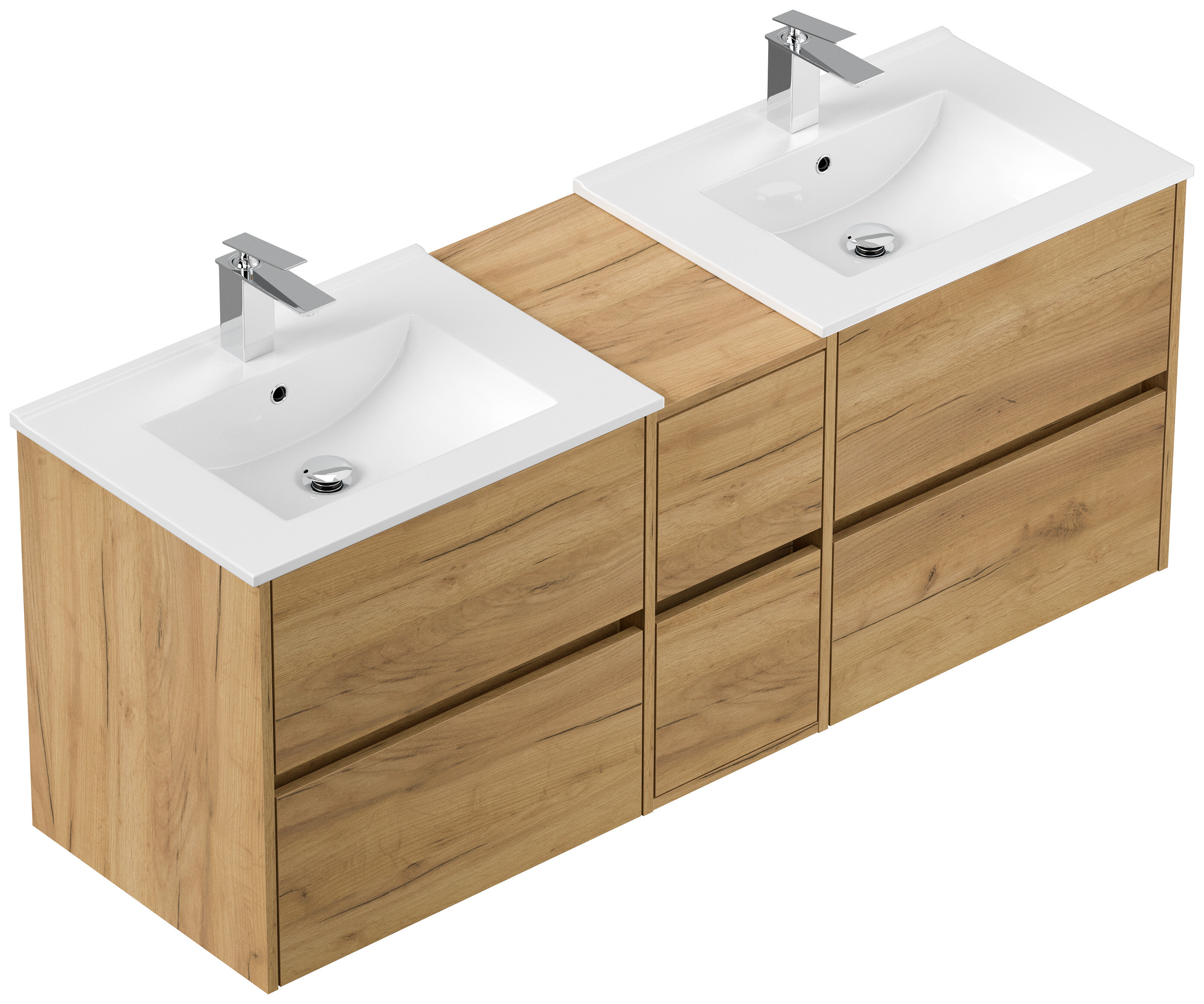 Badmöbelset Taifun 150cm eiche gold