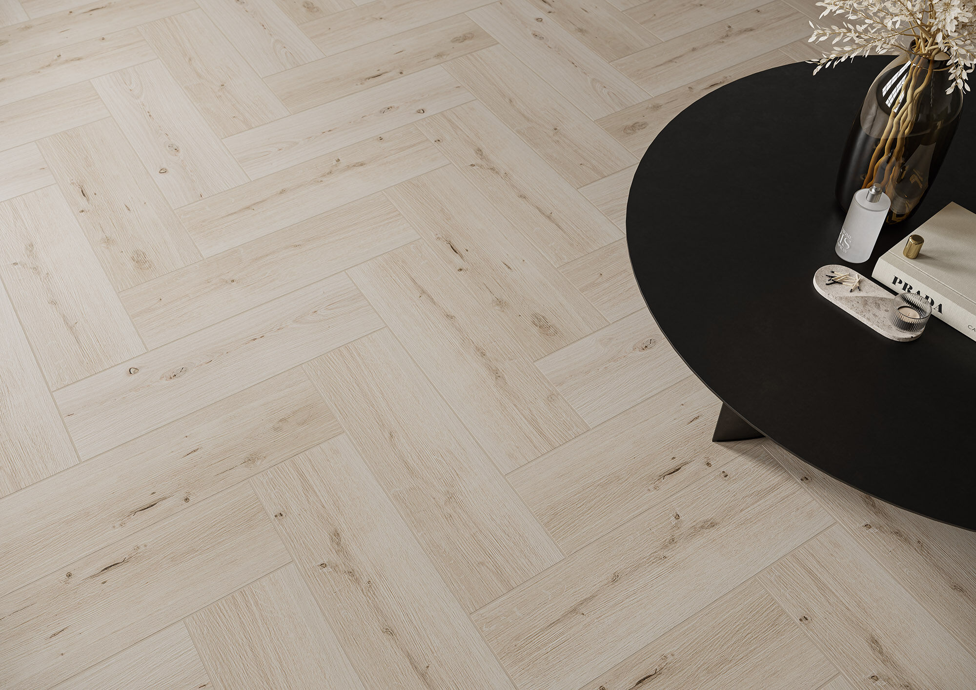 Bodenfliesen Sandwood 20x60 cm beige