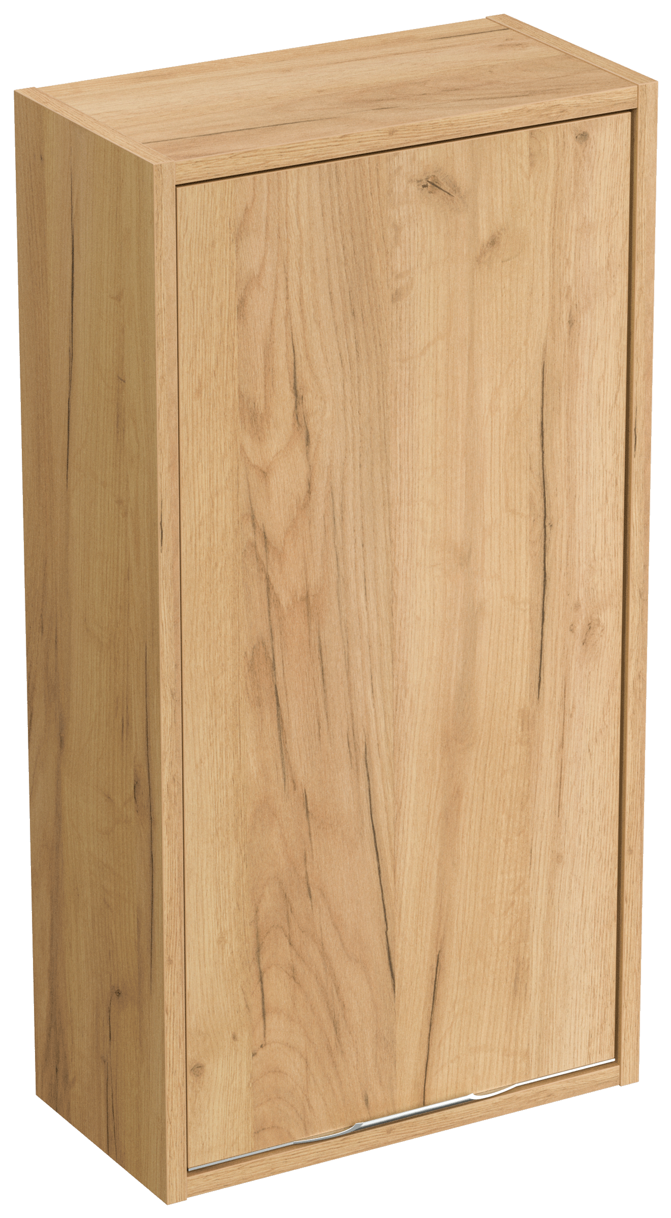 Badschrank Elements 39x75cm Soft-Close Tür eiche gold