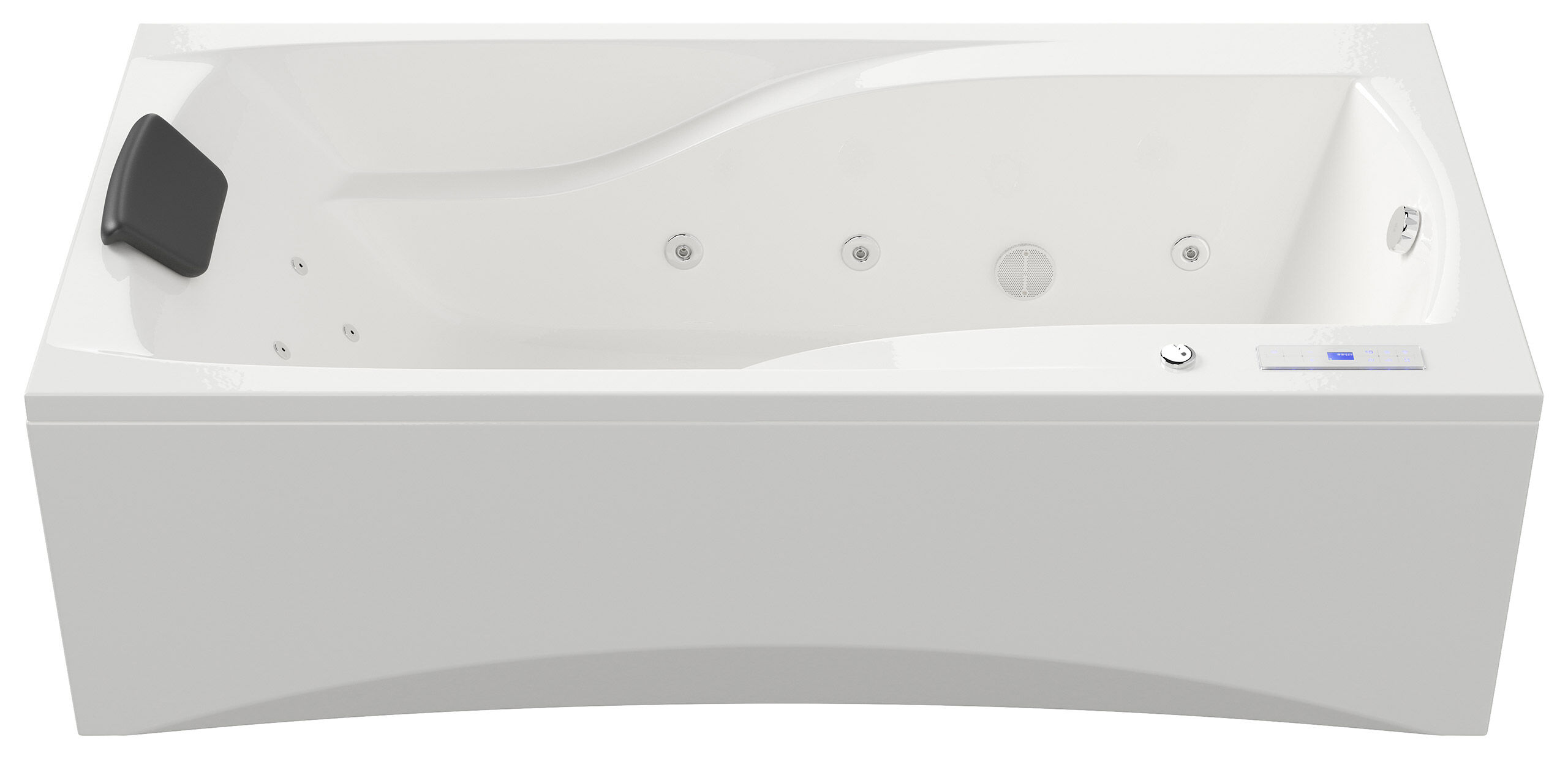 Centauri 190 links Whirlpool Set ohne Armatur