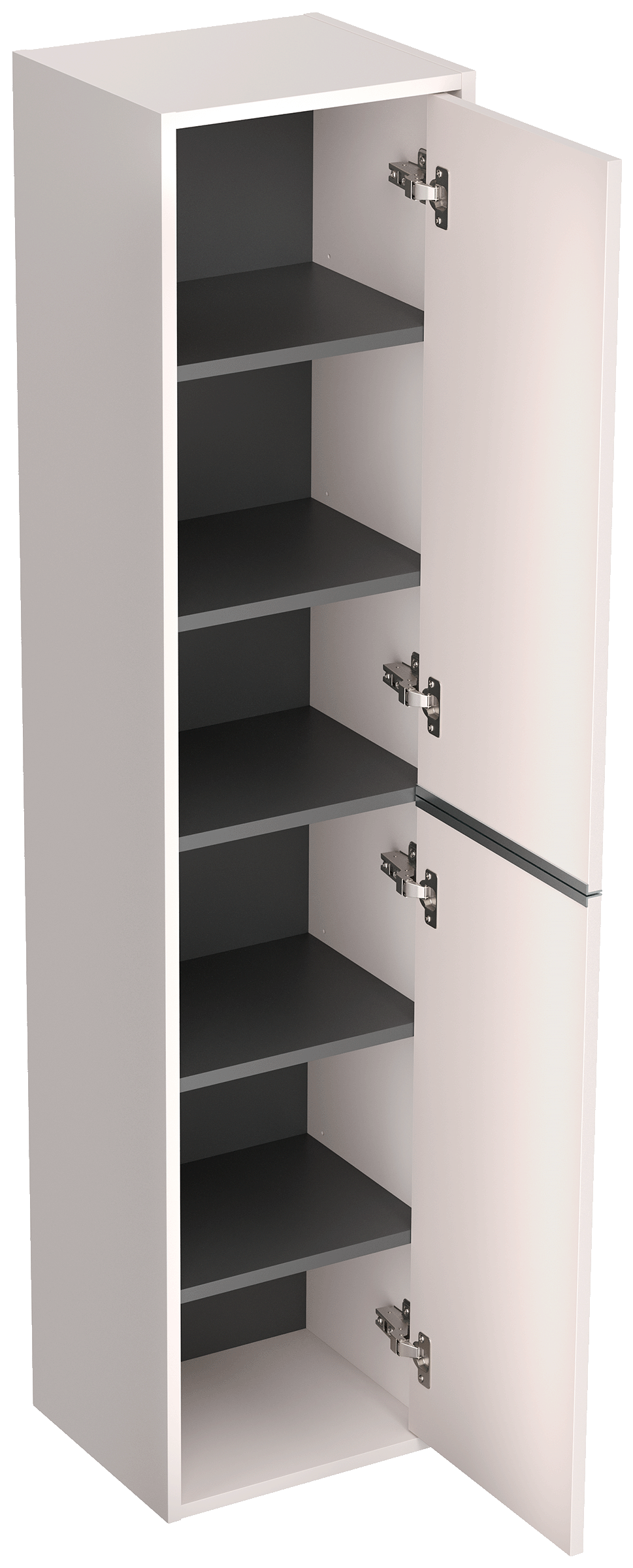 Hochschrank Elements 35x150cm Softclose Türen kaschmir