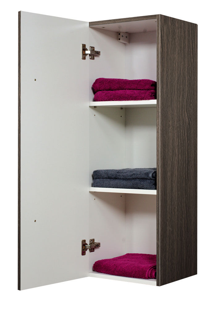 Hochschrank 100 cm anthrazit