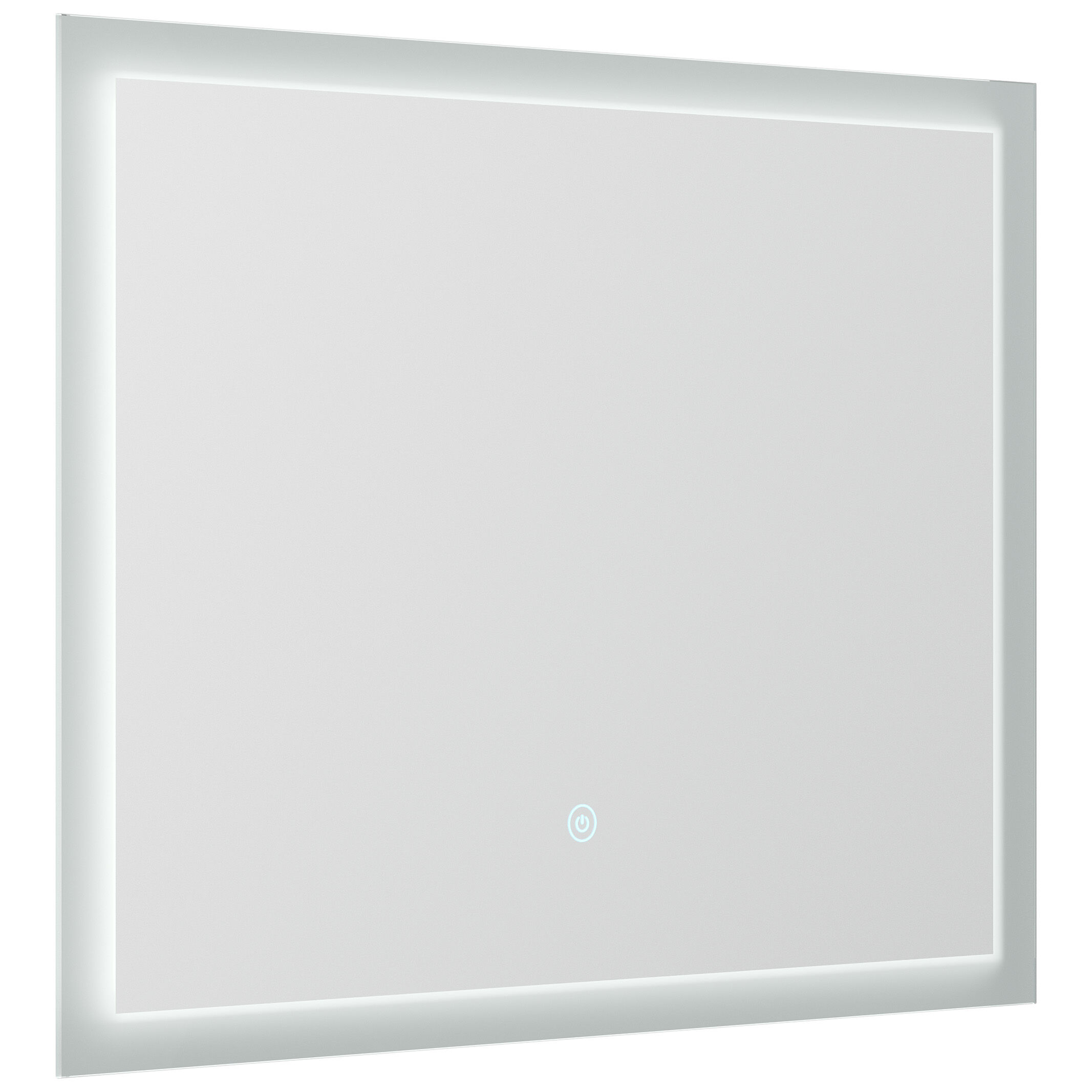 Badmöbel Set Taifun 4tlg. 70cm mit LED Spiegel 3er Boxen & Hochschrank Grafit 