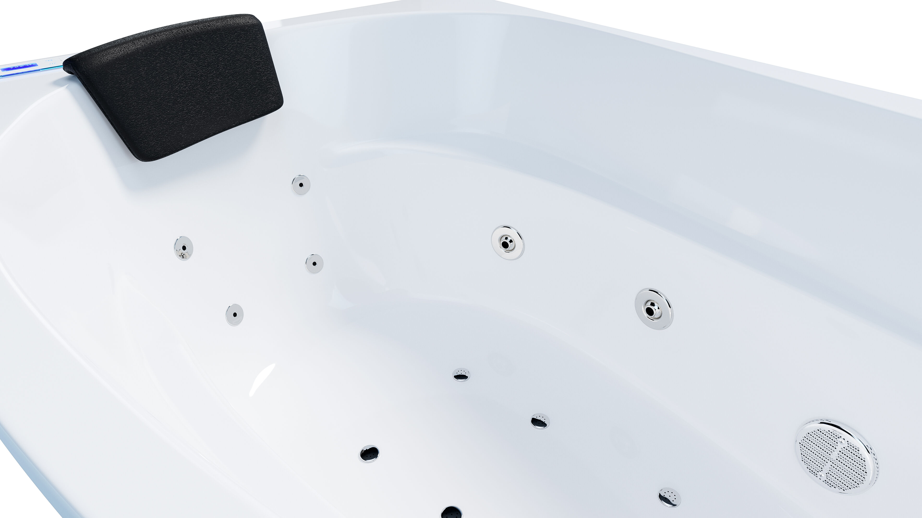 Stardust links Whirlpool Set ohne Armatur