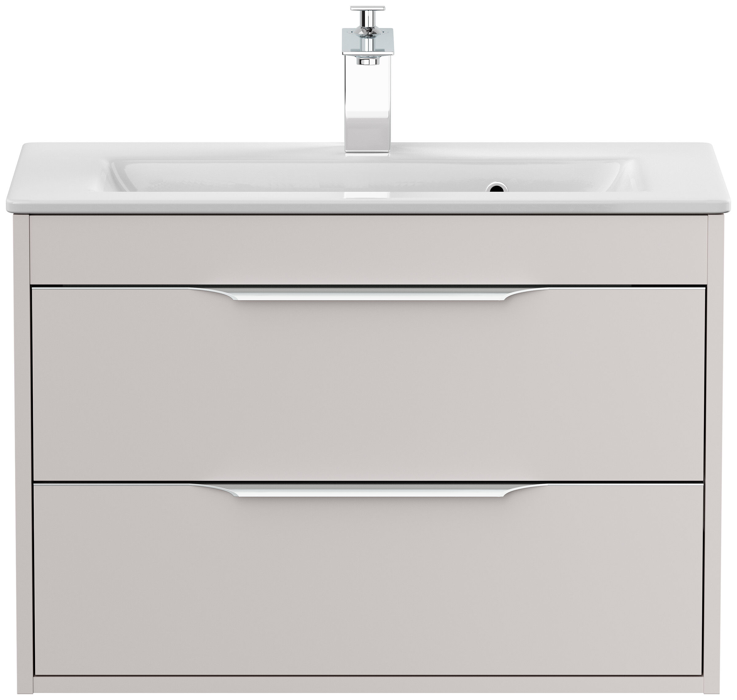 Badmöbel Elements 80 Slimline SoftClose kaschmir