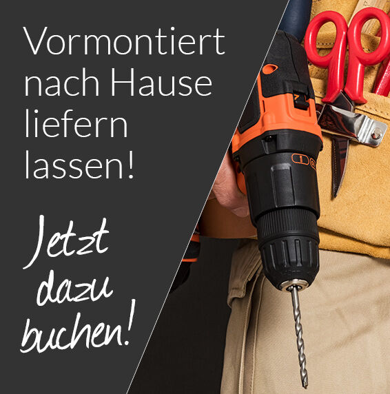 Vormontage für 2 Badschränke