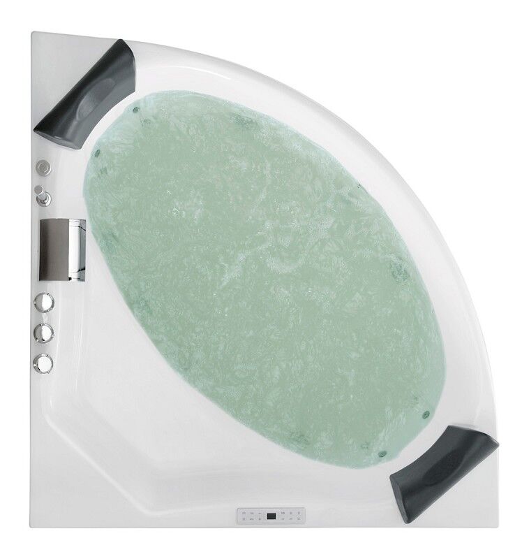 Eck Whirlpool Vita 145x145x69 Made in Germany 22 Düsen mit Armatur