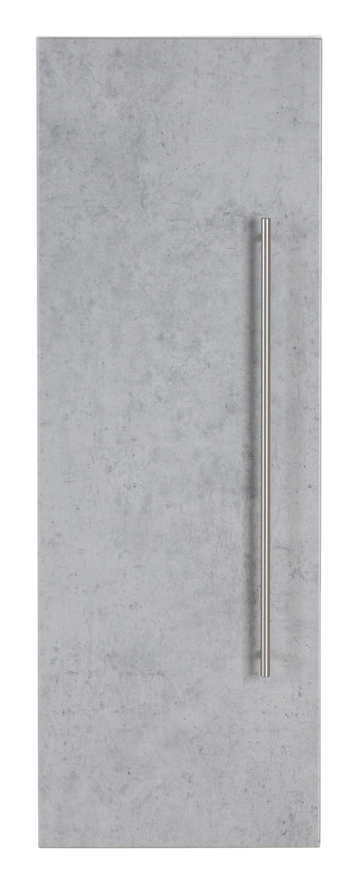 Hochschrank SANTINI 100cm weiss matt mit Tür Beton