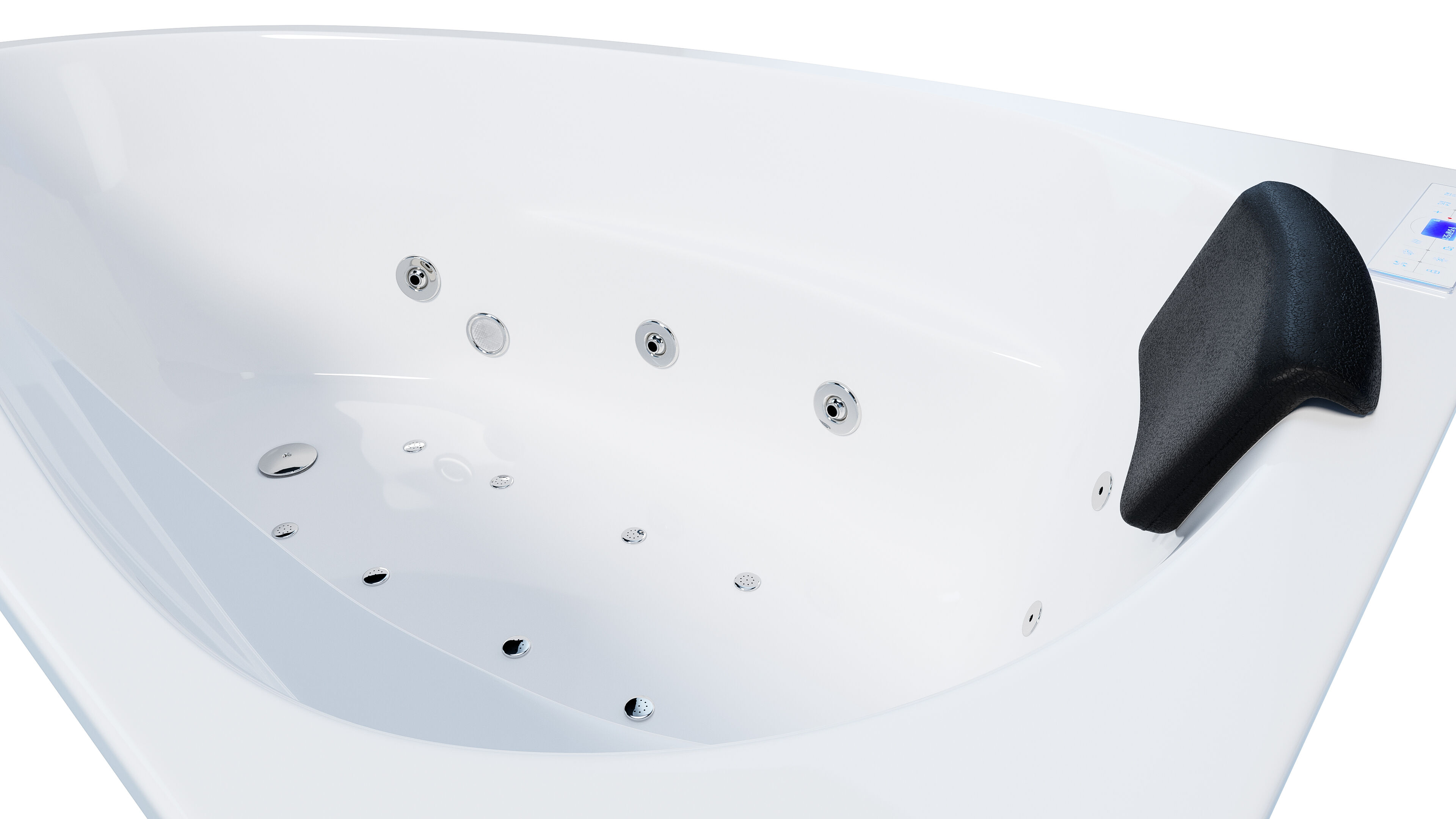Stardust links Whirlpool Set ohne Armatur