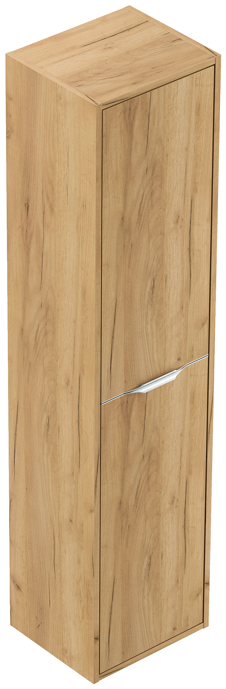 Hochschrank Elements 35x150cm Softclose Türen eiche gold