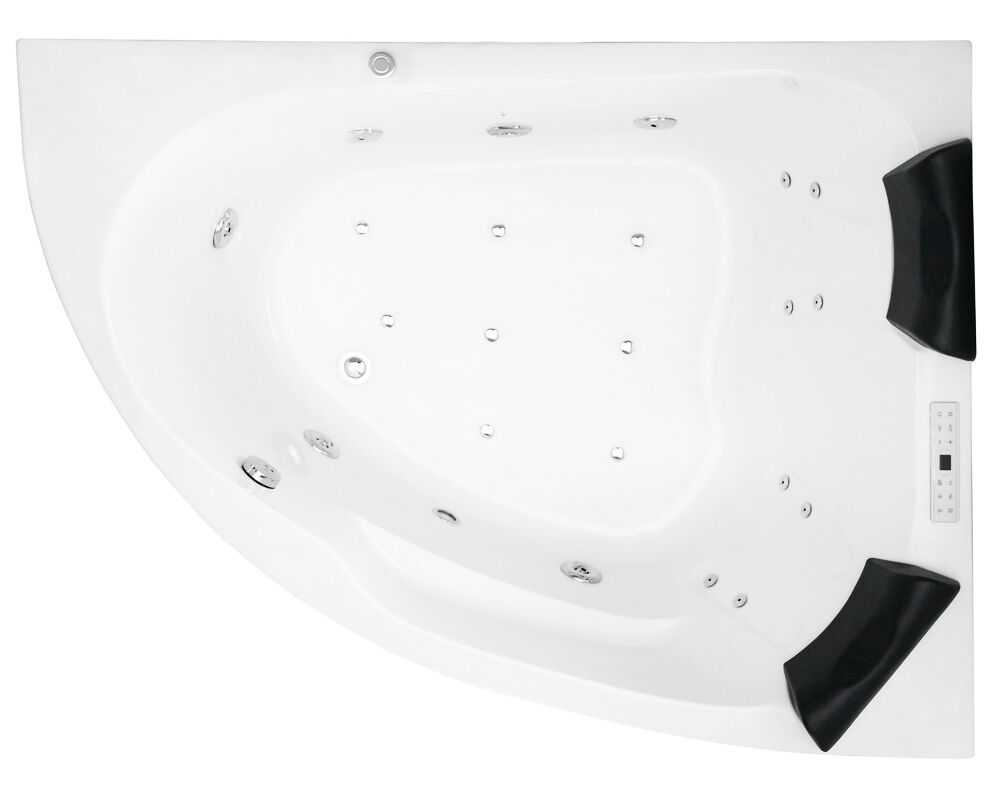 Eck Whirlpool Royal 160x125 rechts Made in Germany 21 Düsen Befüllung Überlauf