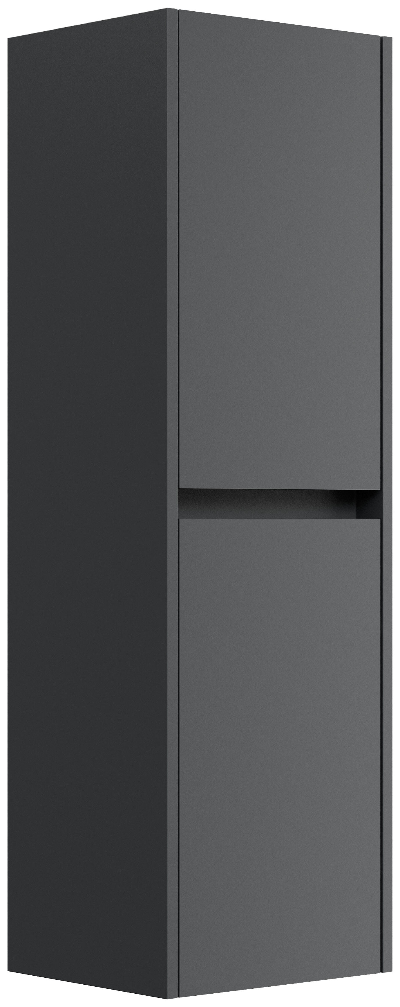 Badmöbelset Taifun 150cm 5tlg mit 2x Spiegelschrank & 2x Seitenschrank grafit