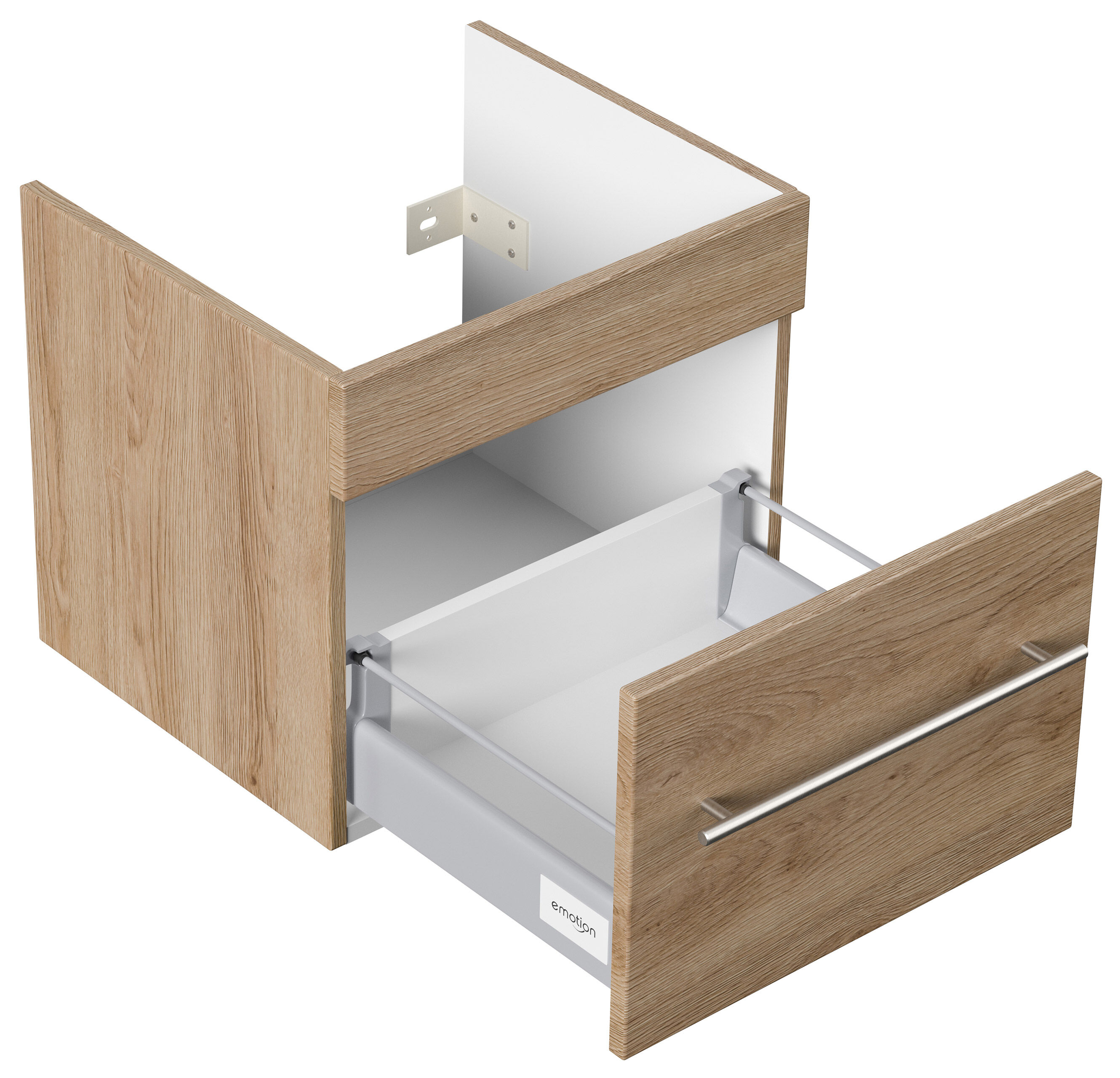 Unterschrank für Villeroy und Boch Venticello 50 cm eiche hell
