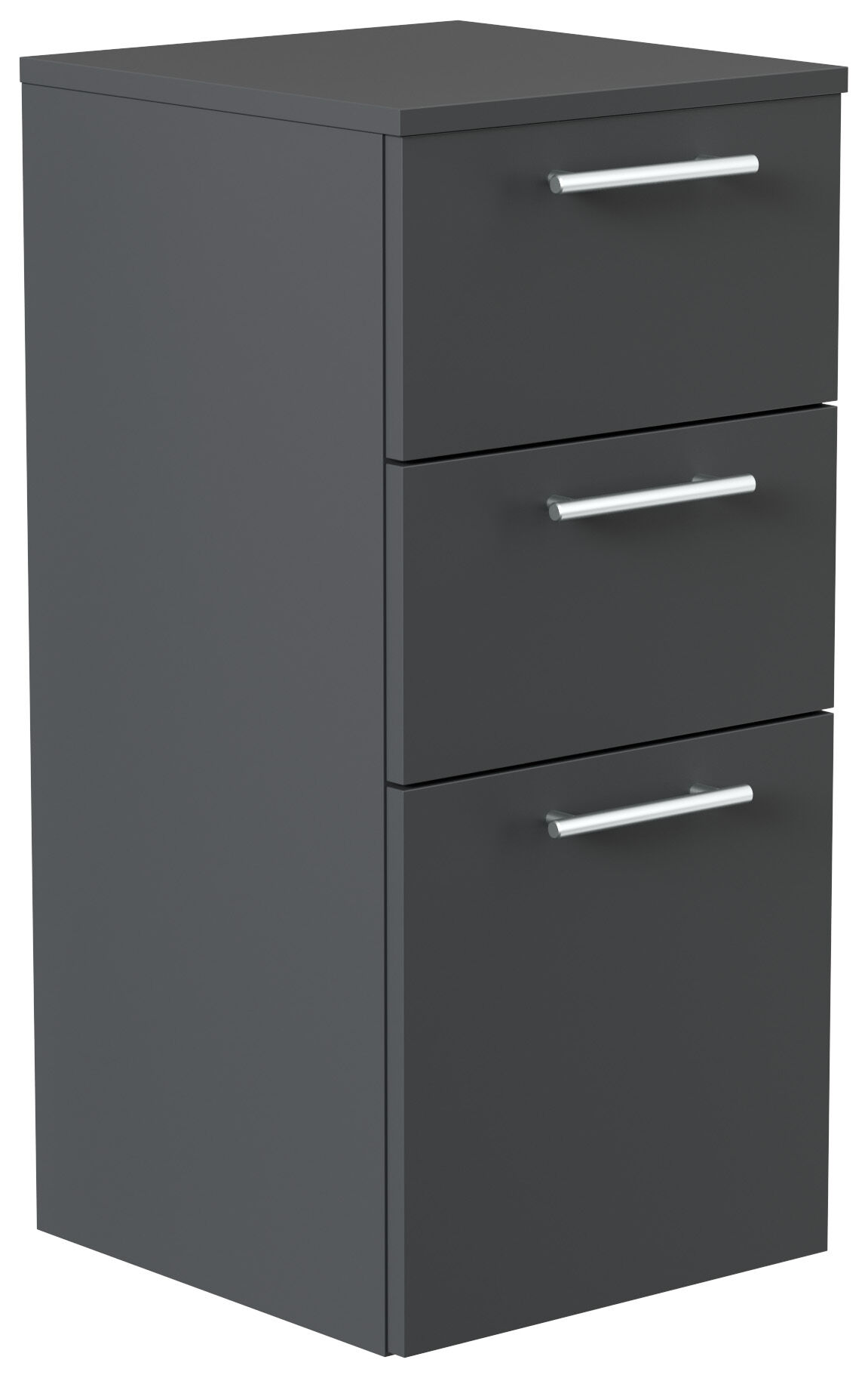 Midischrank 75cm eiche gold