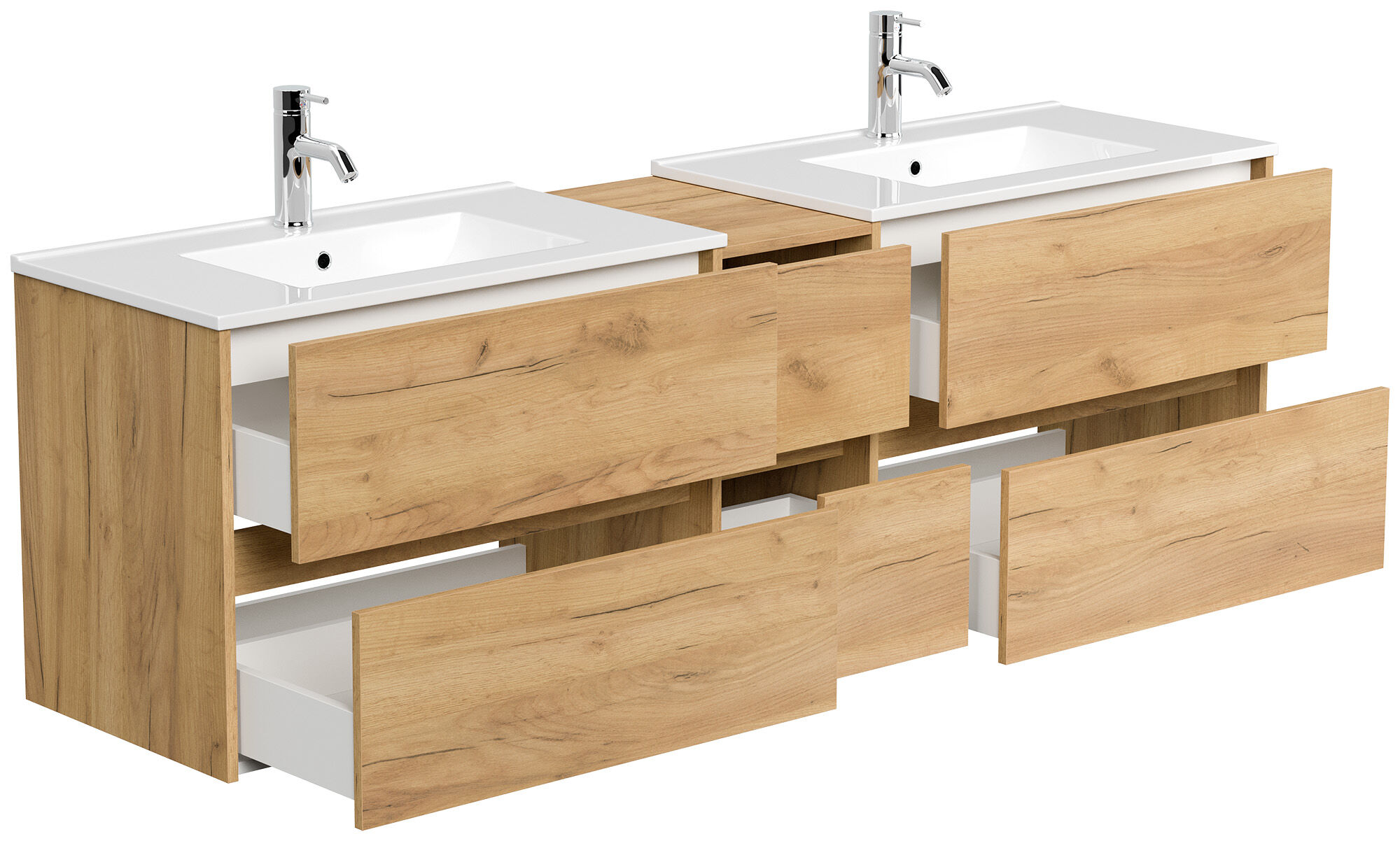 Badmöbelset Taifun 190cm eiche gold