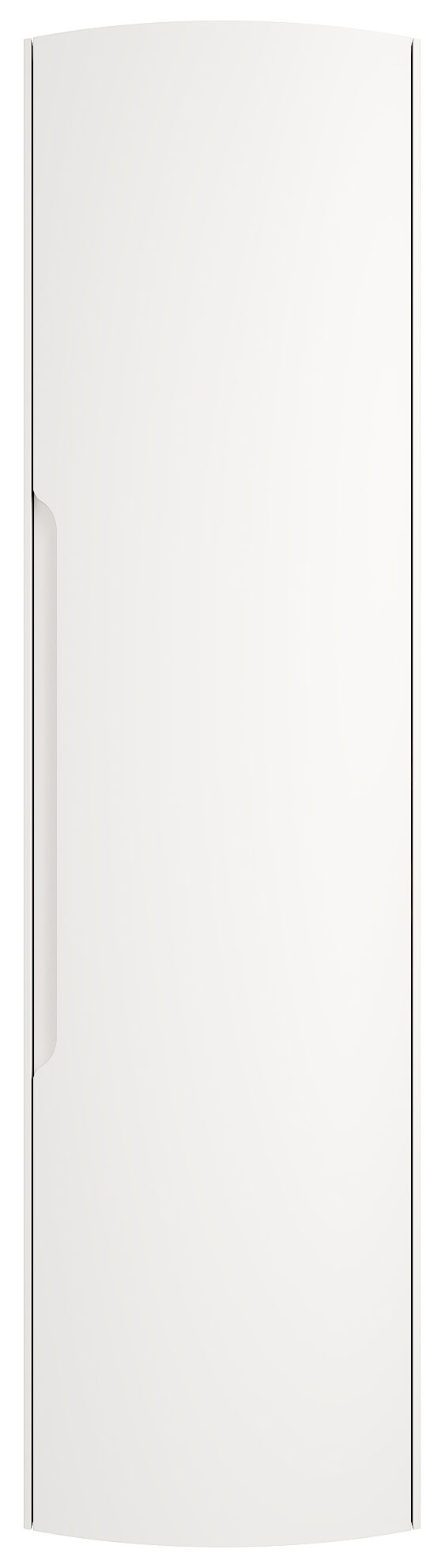 Badezimmer Hochschrank Riva 150 cm Softclose montiert weiß matt