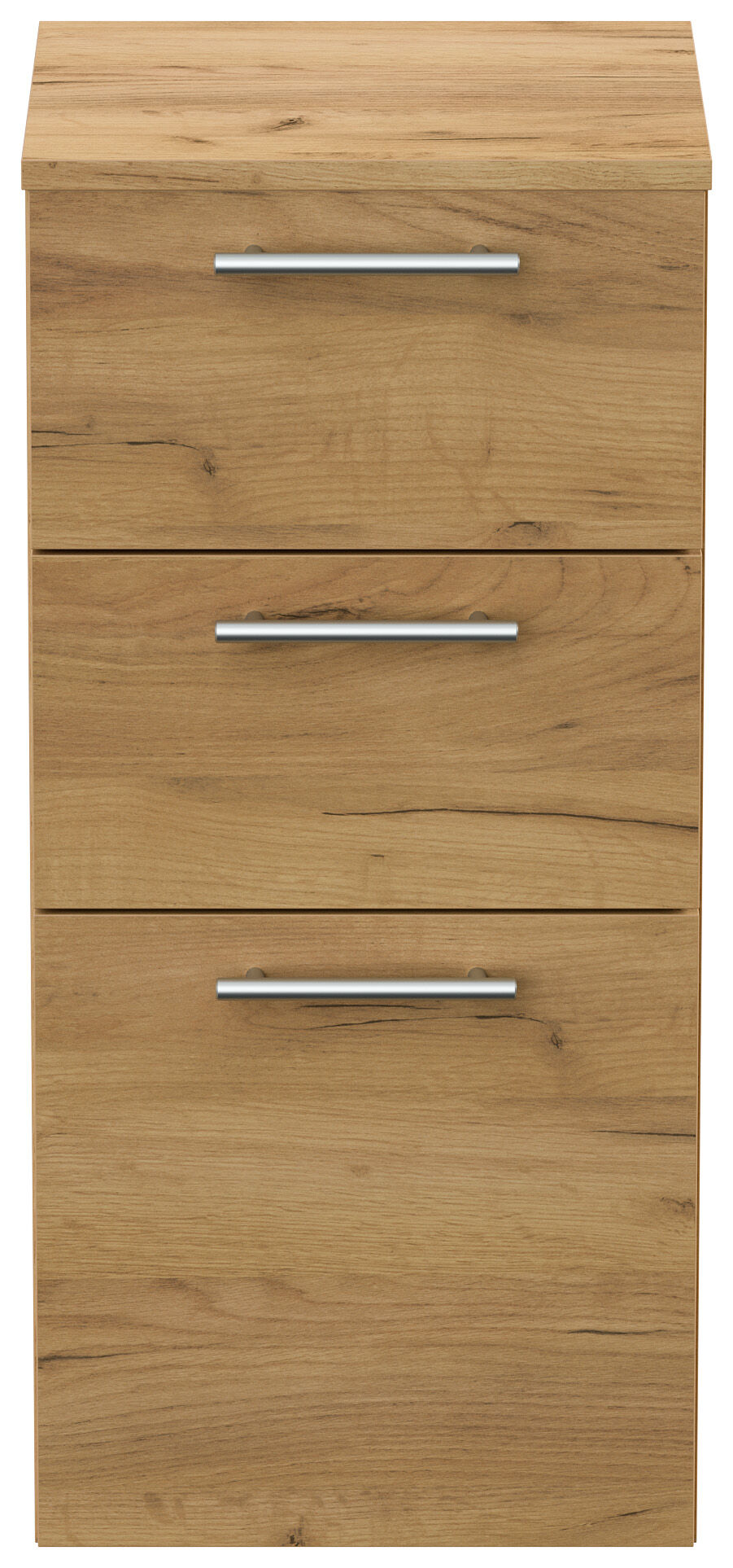 Midischrank 75cm eiche gold