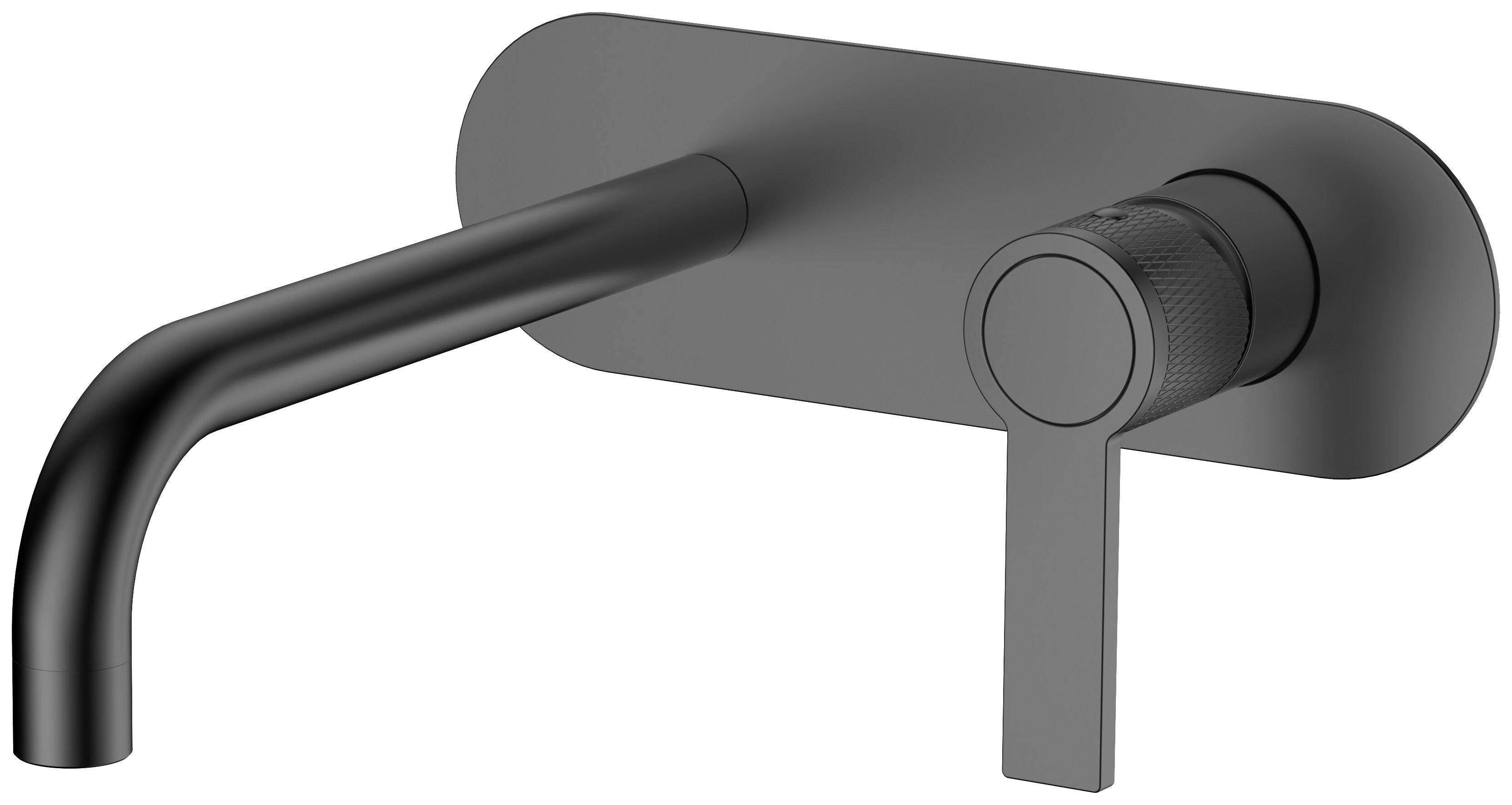 Wand-Waschtischarmatur Aurea Graphite Unterputz