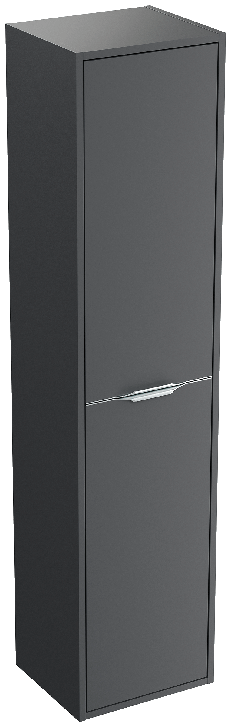 Hochschrank Elements 35x150cm Softclose Türen grafit