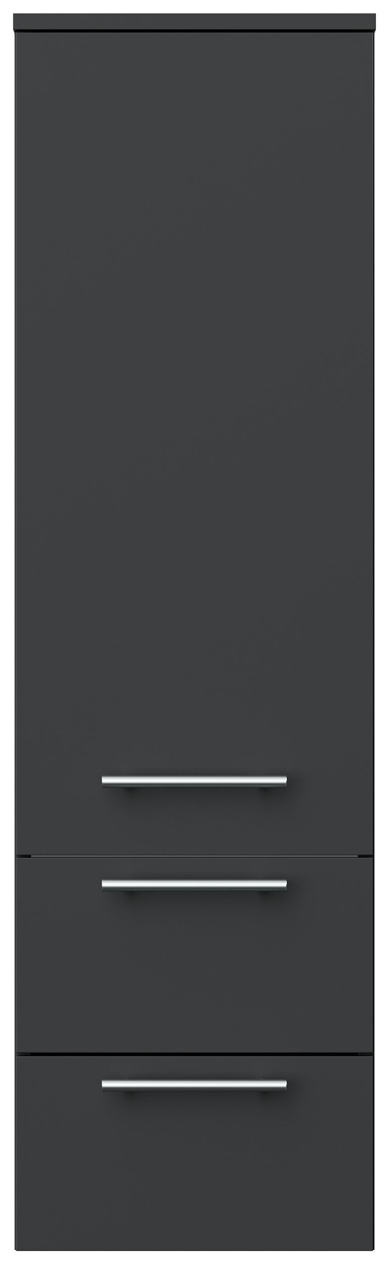 Hochschrank 120 cm eiche gold mit Glaseinlagen