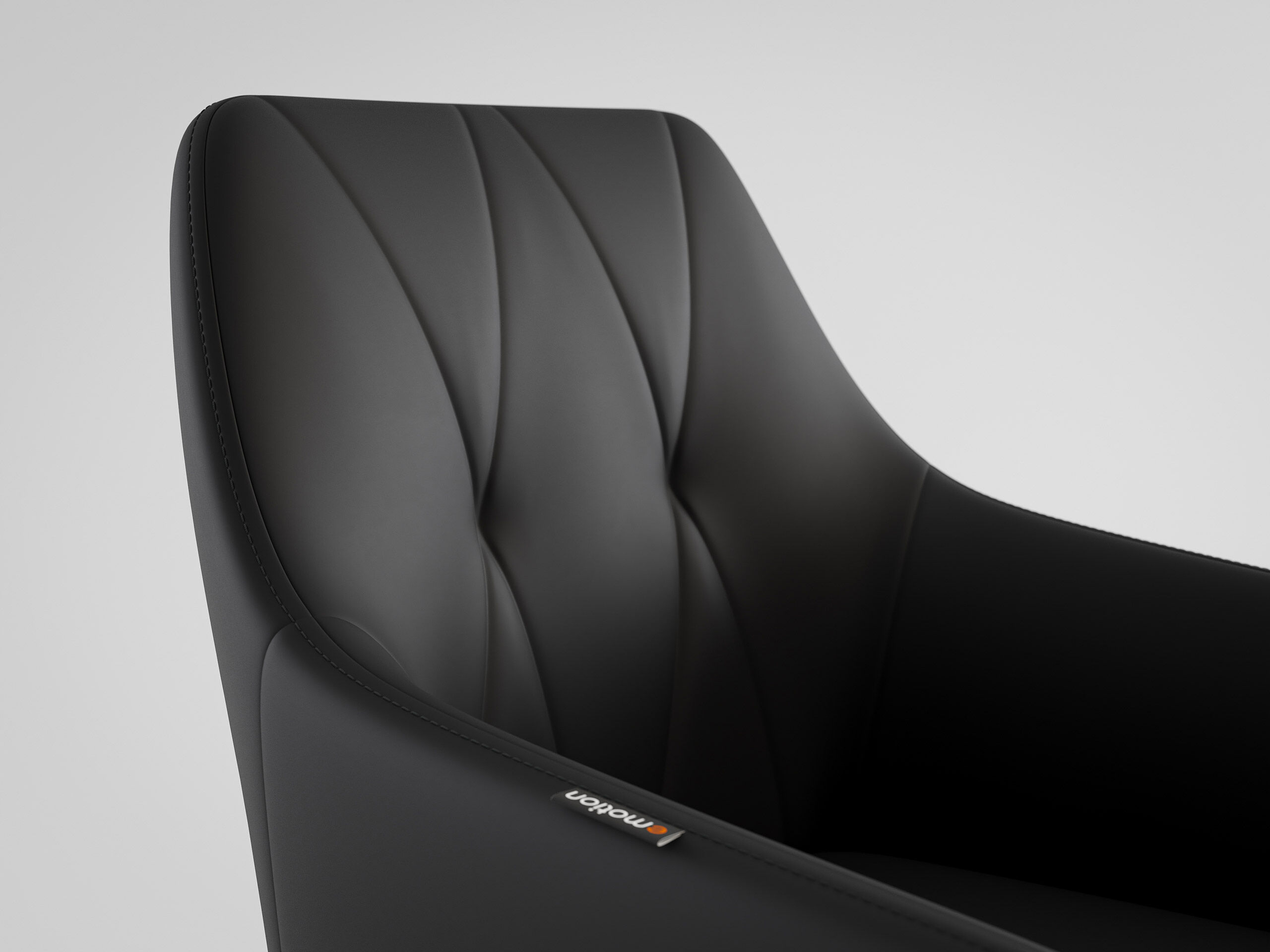 Esszimmerstuhl Design Küchenstuhl Ida Kunstleder schwarz Metallbeine