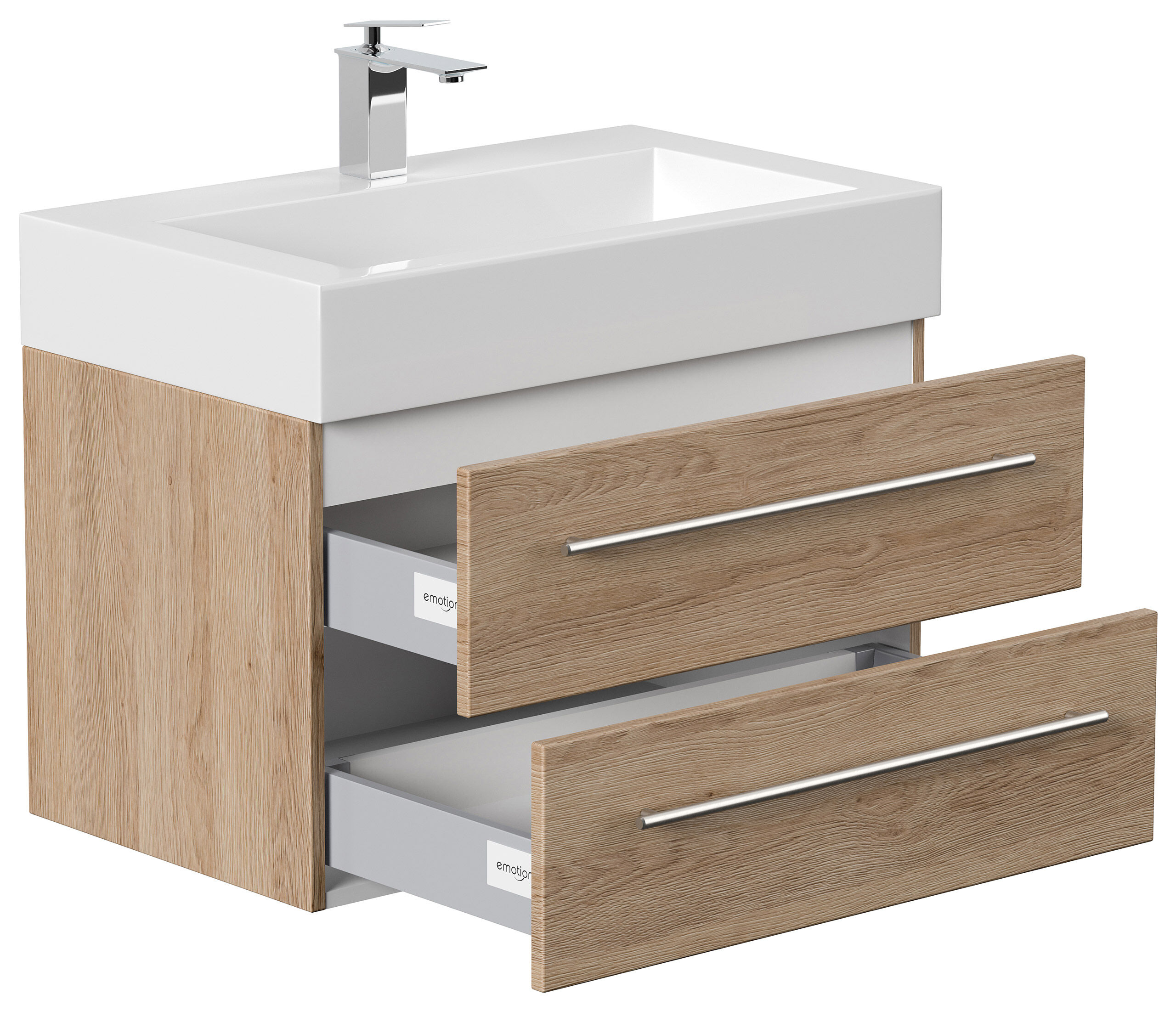 Badmöbel Design 750 eiche hell