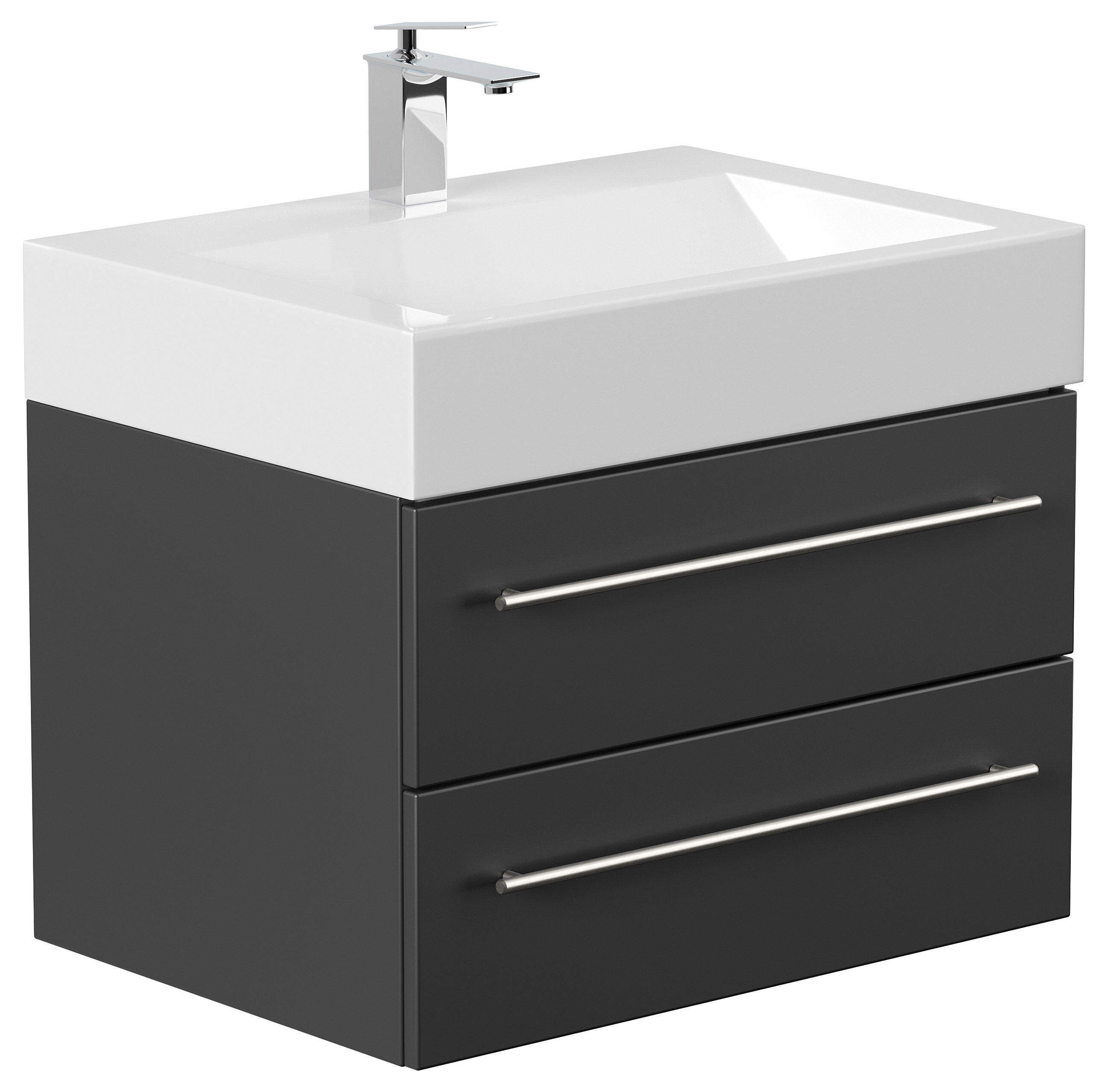 Badmöbel Design 700 schwarz
