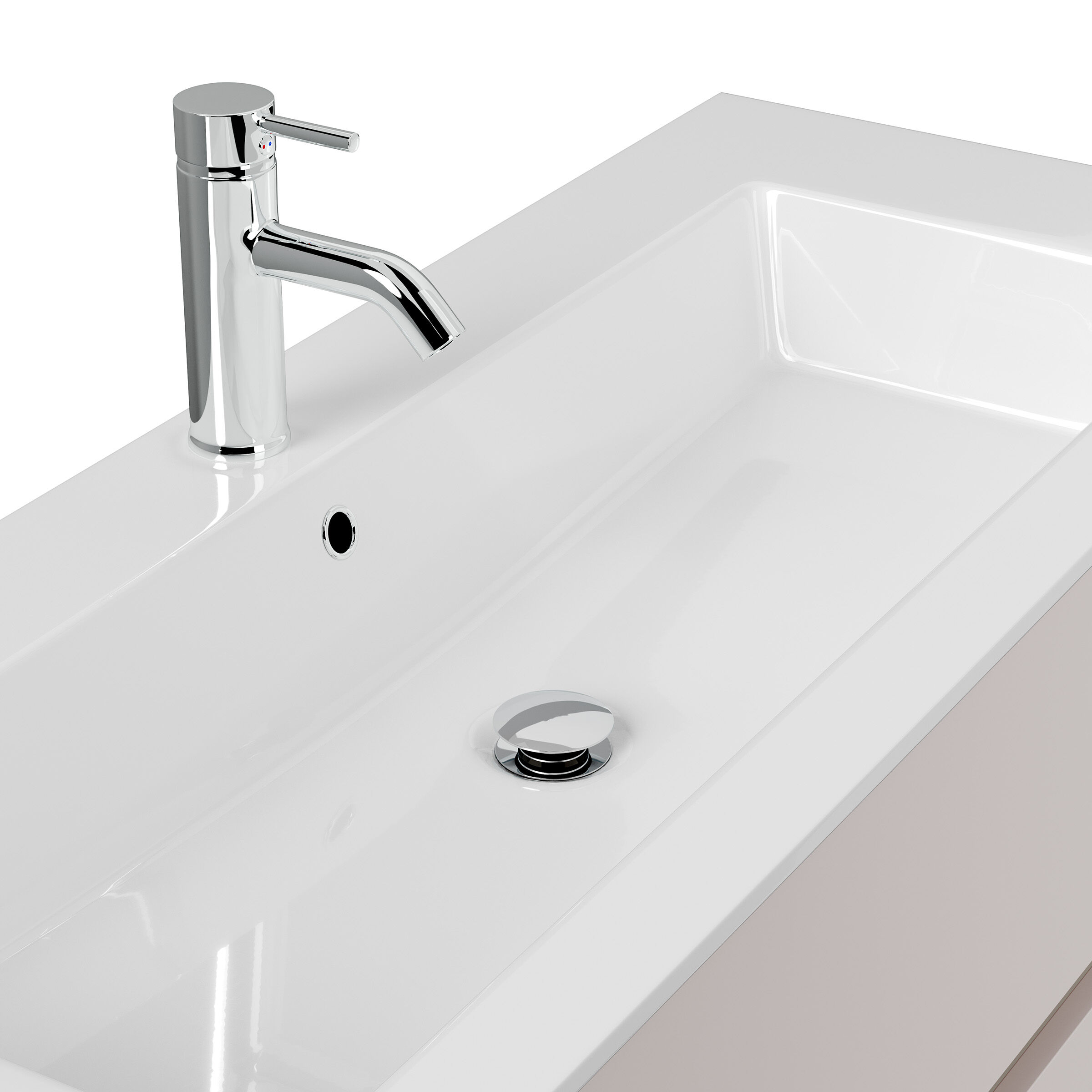Badmöbel Taifun & Waschtisch 120 cm 2 Greifraum SoftClose Auszüge Kaschmir