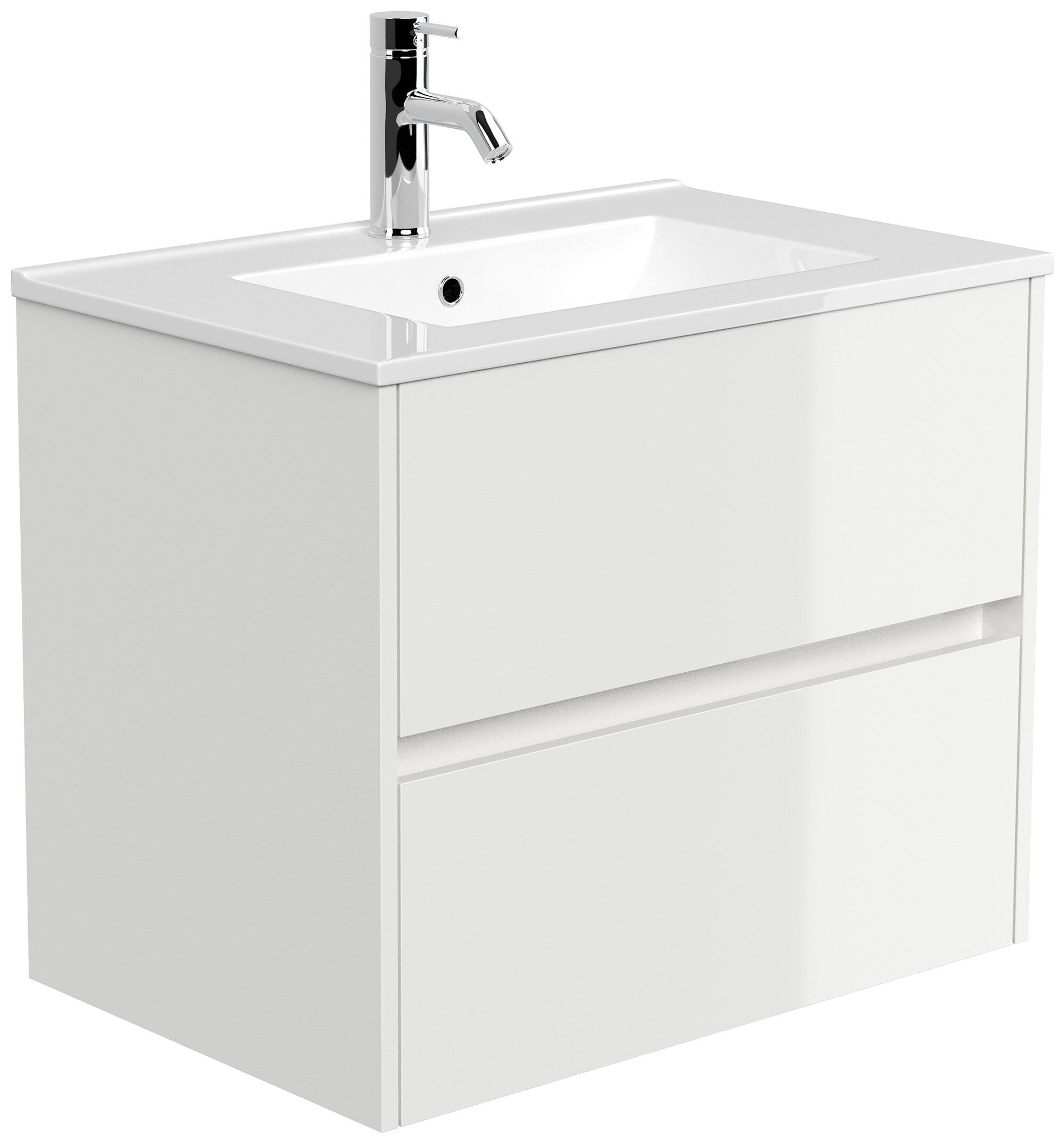 Badmöbel Taifun & Waschtisch 70cm 2 Greifraum SoftClose Auszüge eiche gold