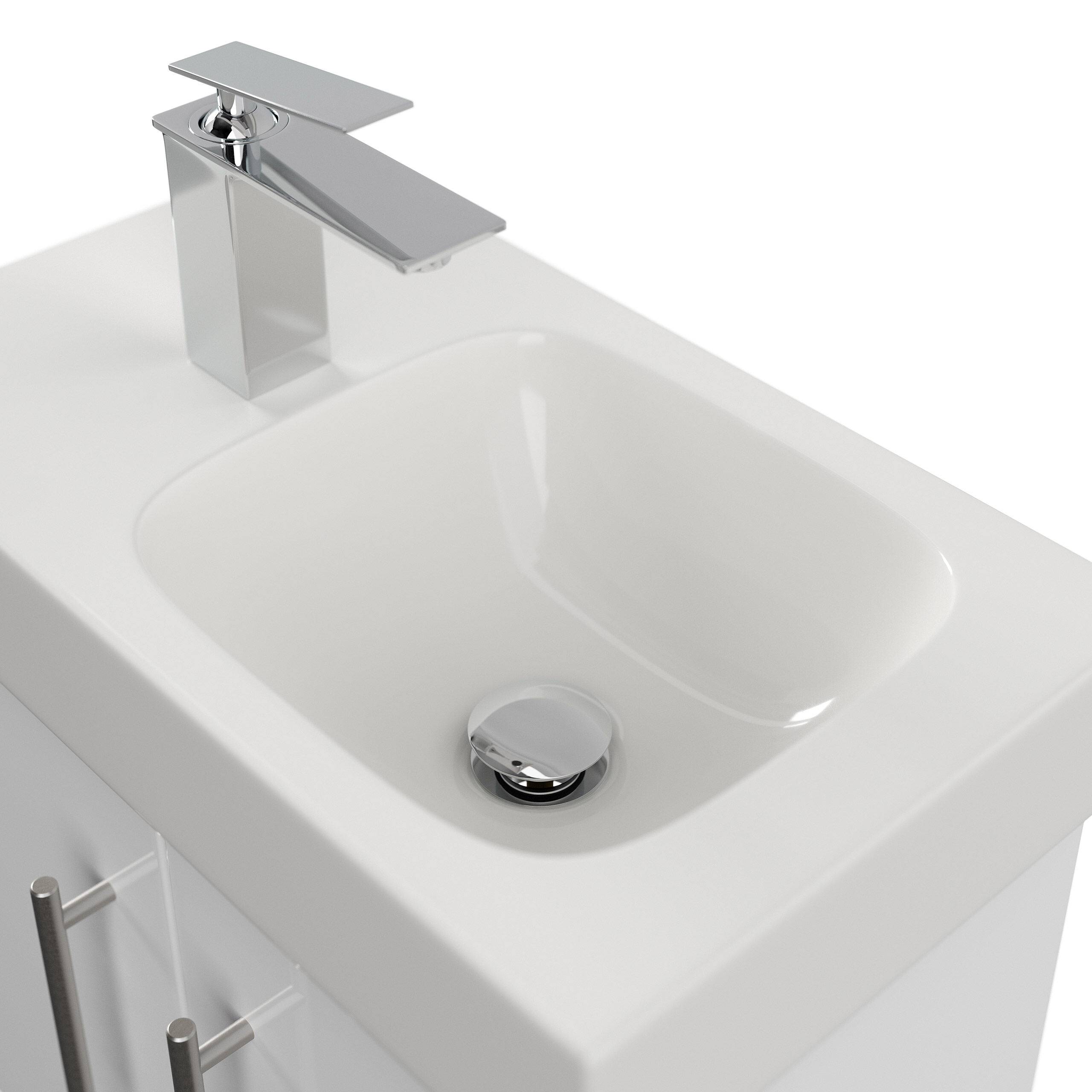 Geberit Icon XS 53 cm links Waschbecken