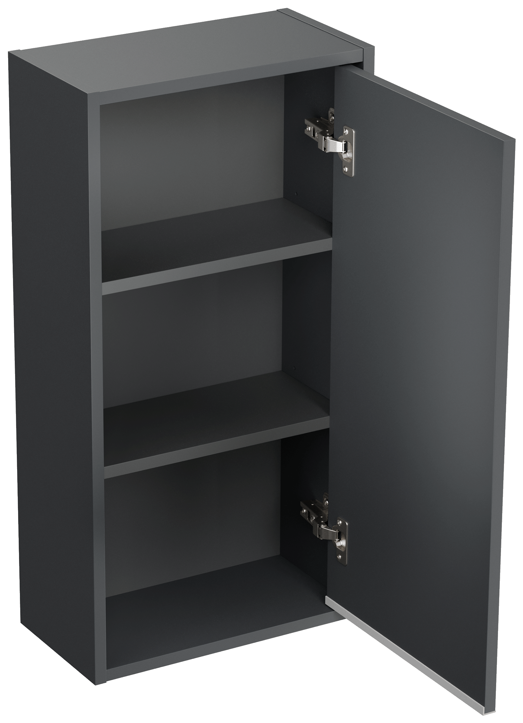 Badschrank Elements 39x75cm Soft-Close Tür grafit
