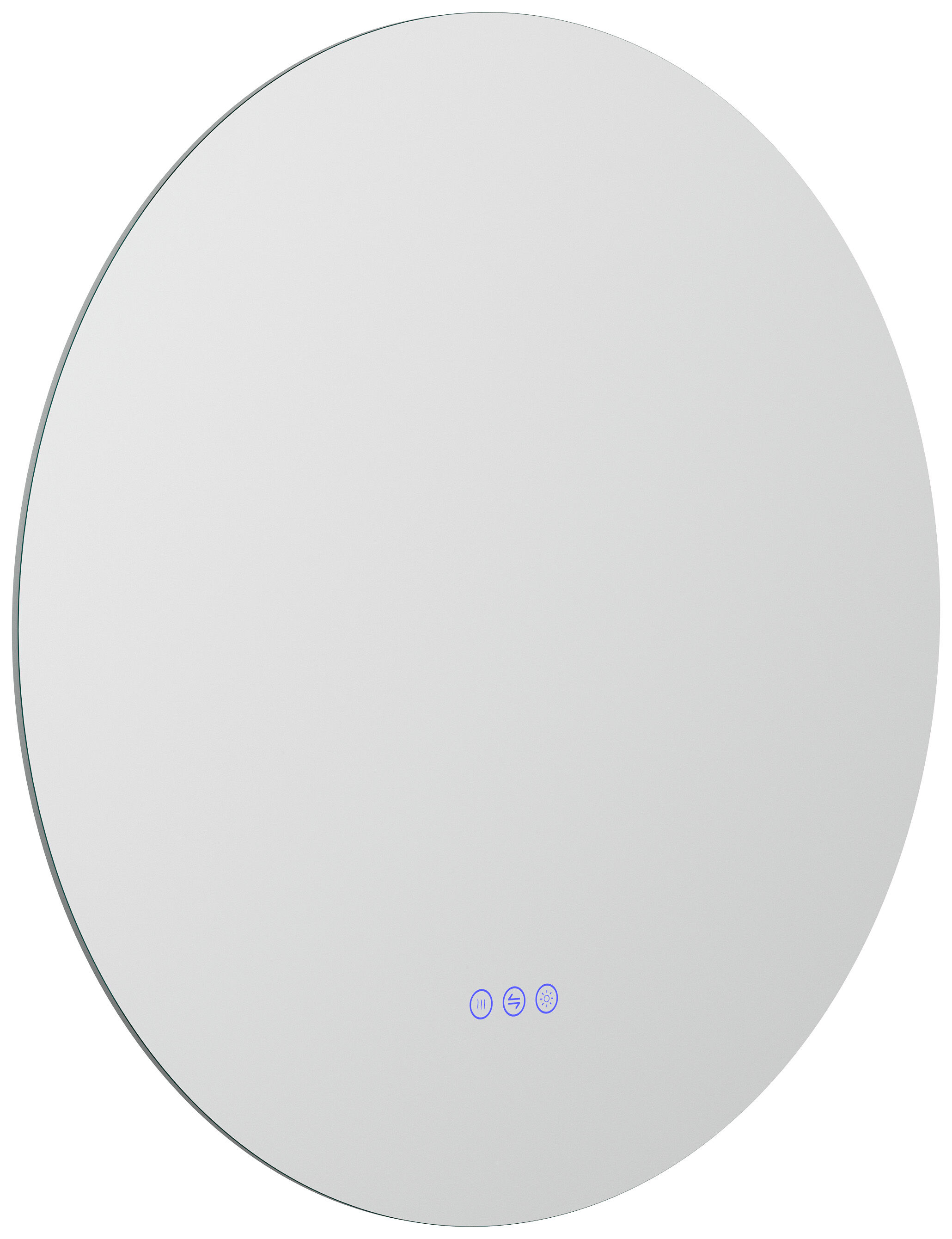 Runder LED Spiegel 70cm mit Touch Bedienung